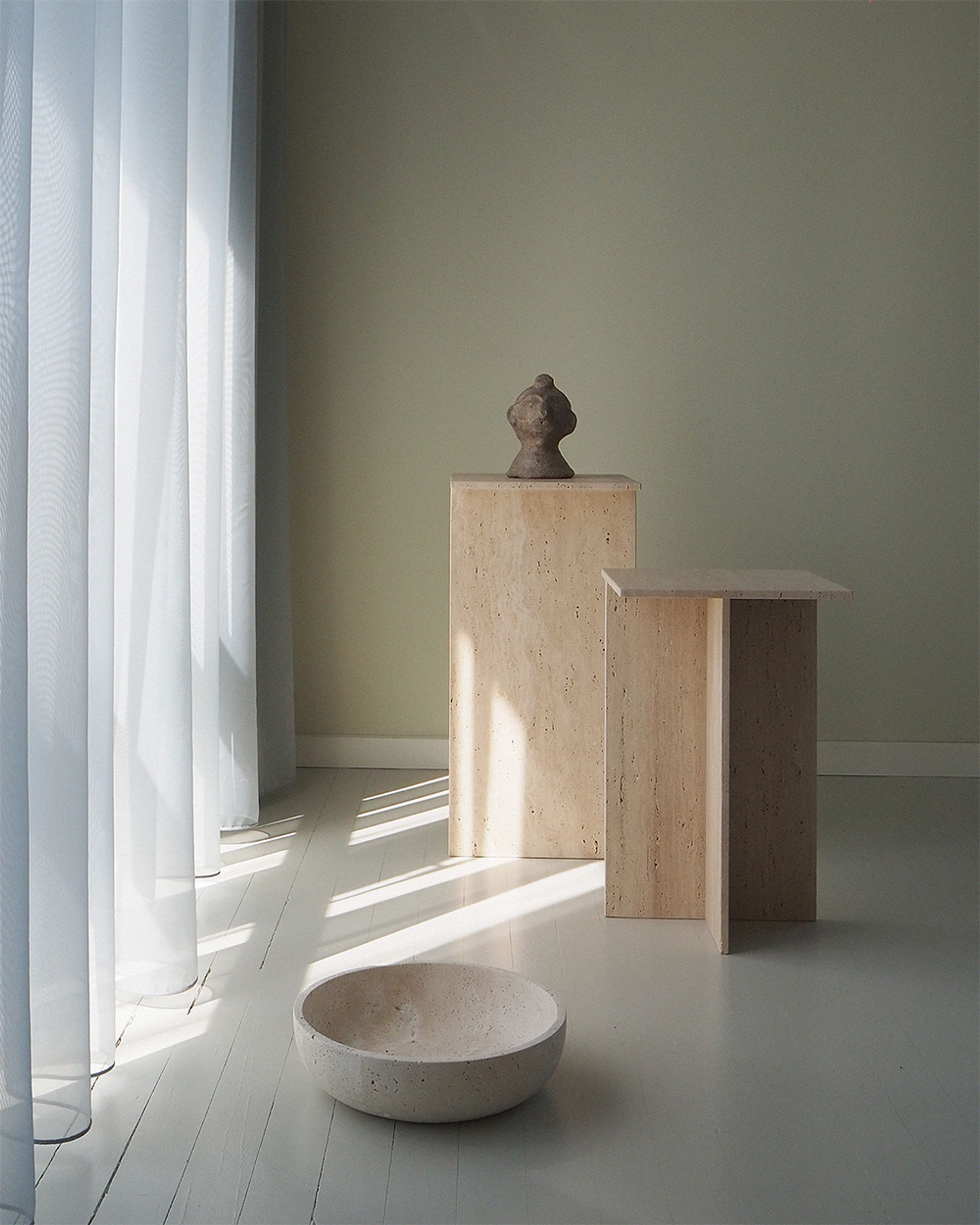 Wabi Sabi - Biquíni - Venus Pedestal - Travertine