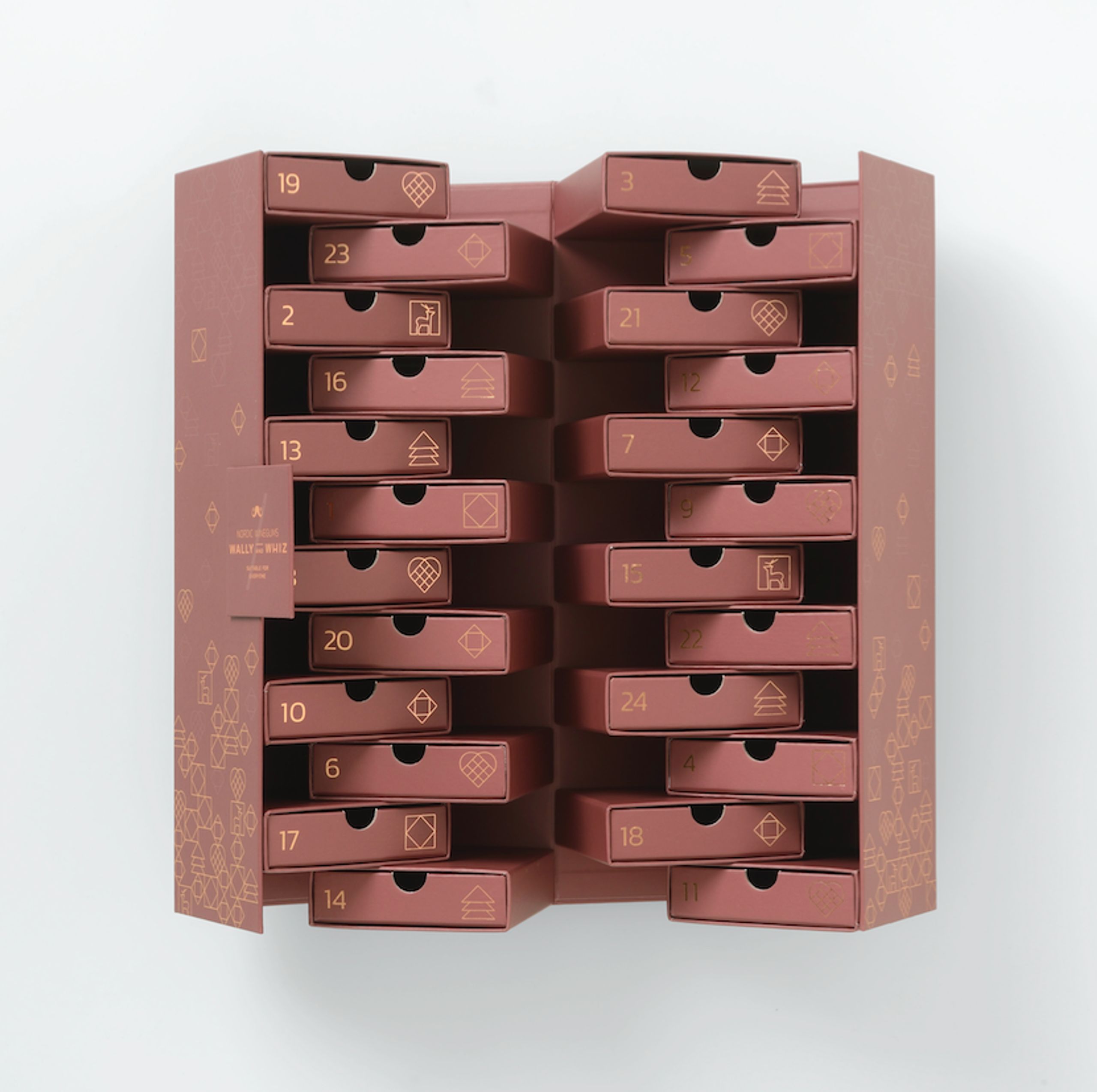 Wally and Whiz - Kalender - Wally and Whiz -Christmas Calendar 2020 - Rose