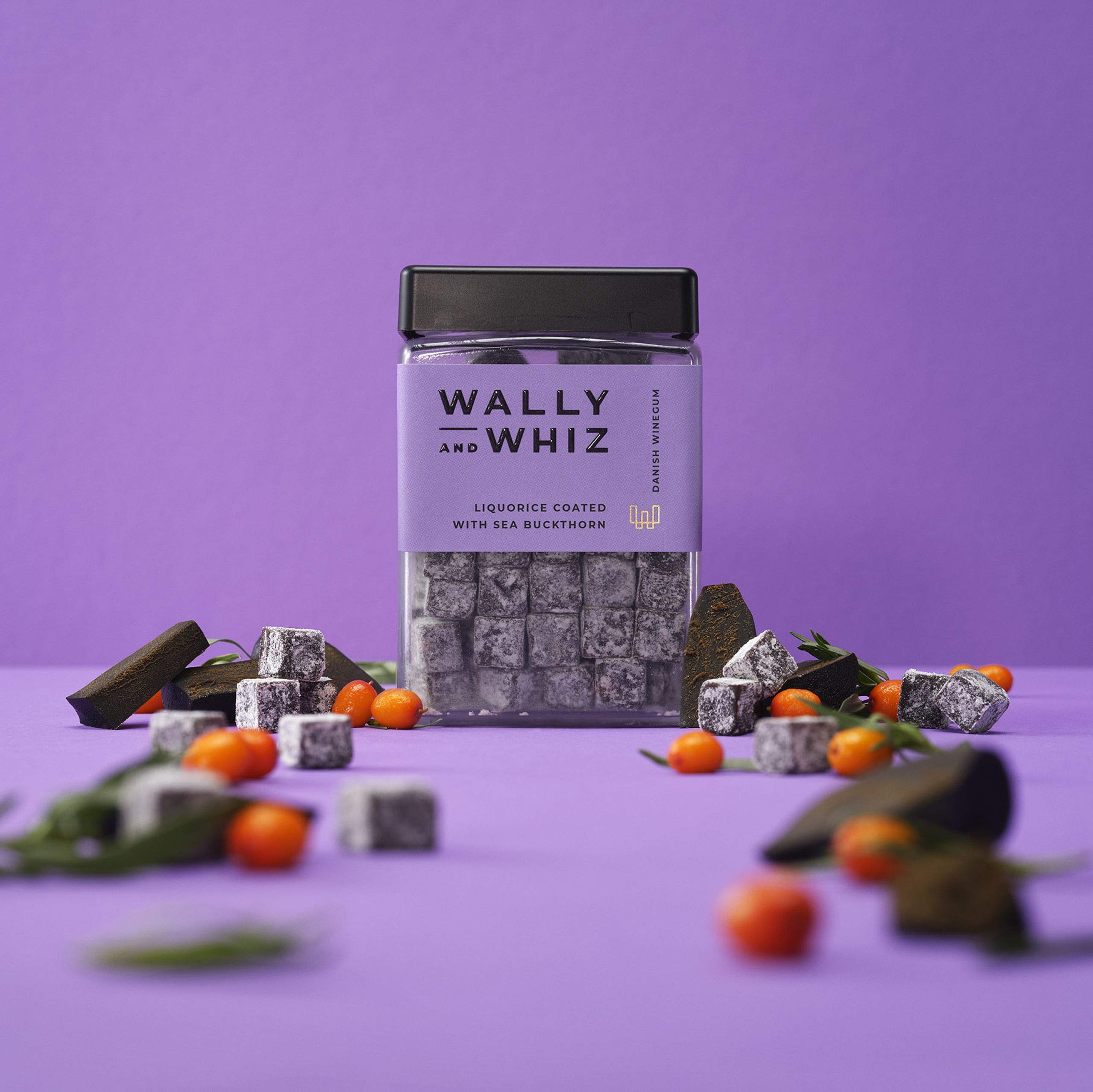 Wally and Whiz - Winegums - Winegum large - Lakrids / Havtorn