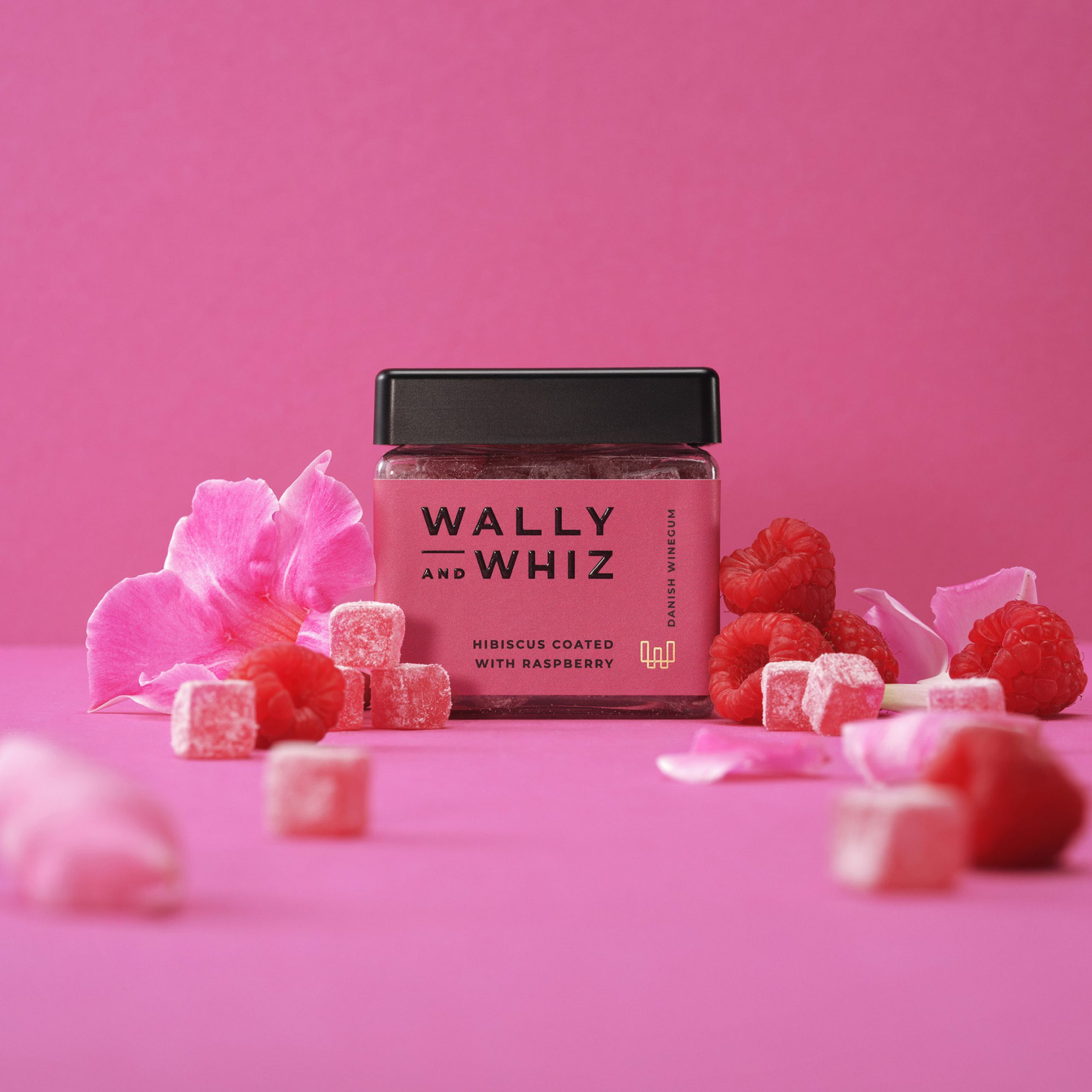 Wally and Whiz - Vingummi - Vingummi small - Hibiscus / Hindbær