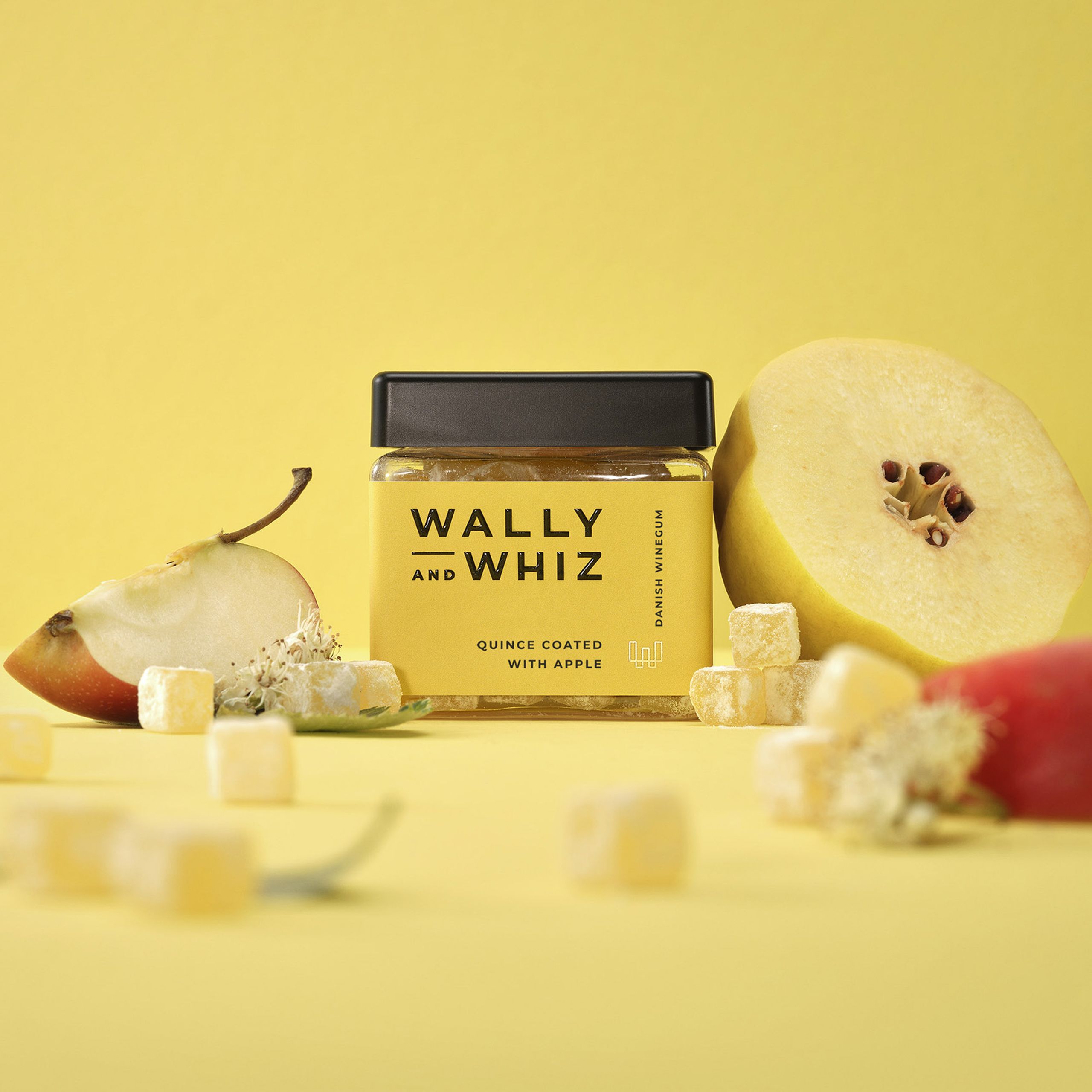 Wally and Whiz - Haricots à la gelée - Winegum small - Kvæde / Æble