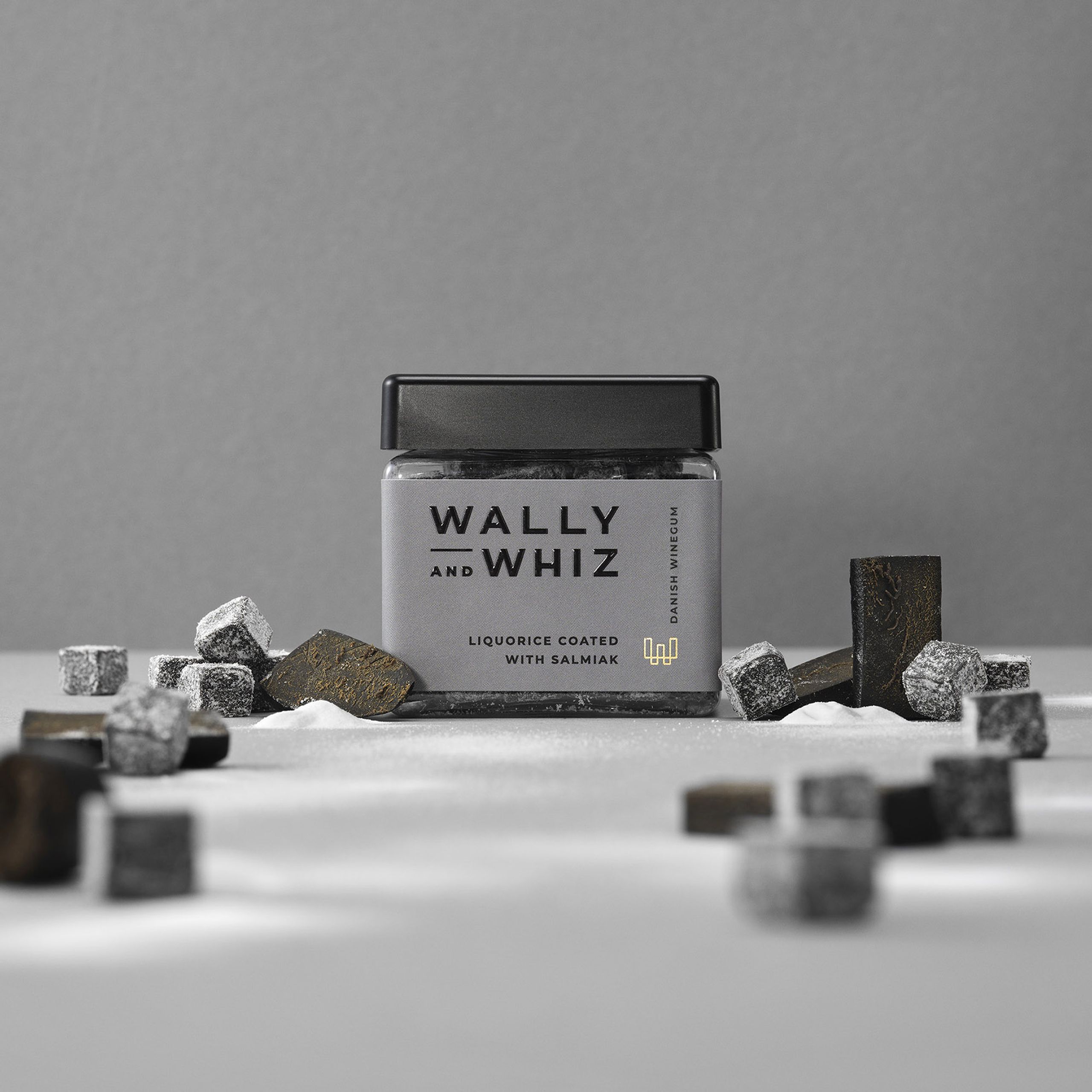 Wally and Whiz - Vingummi - Vingummi small - Lakrids / Salmiak