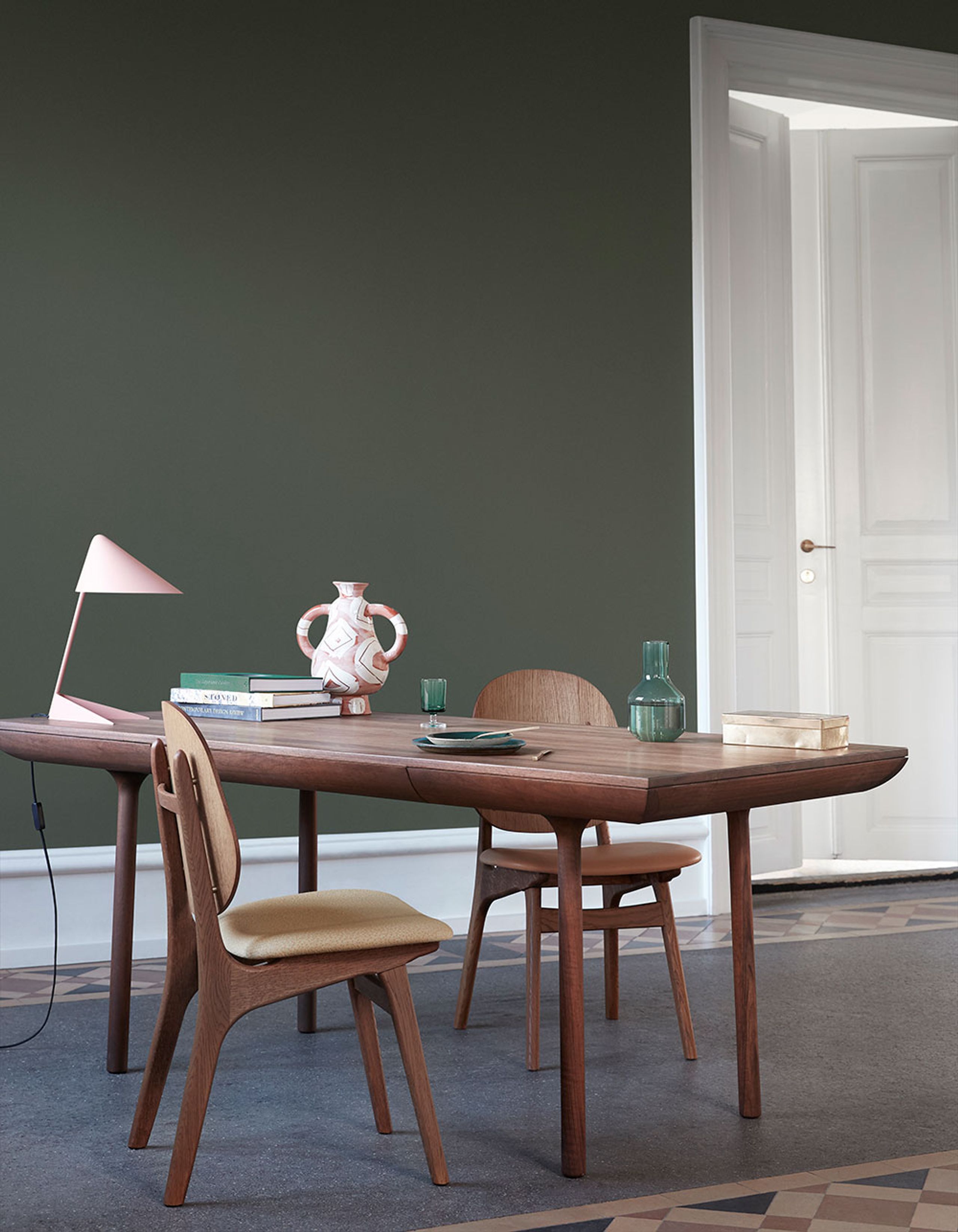 Warm Nordic - Bordlampe - Ambience Lamp - Dusty Green
