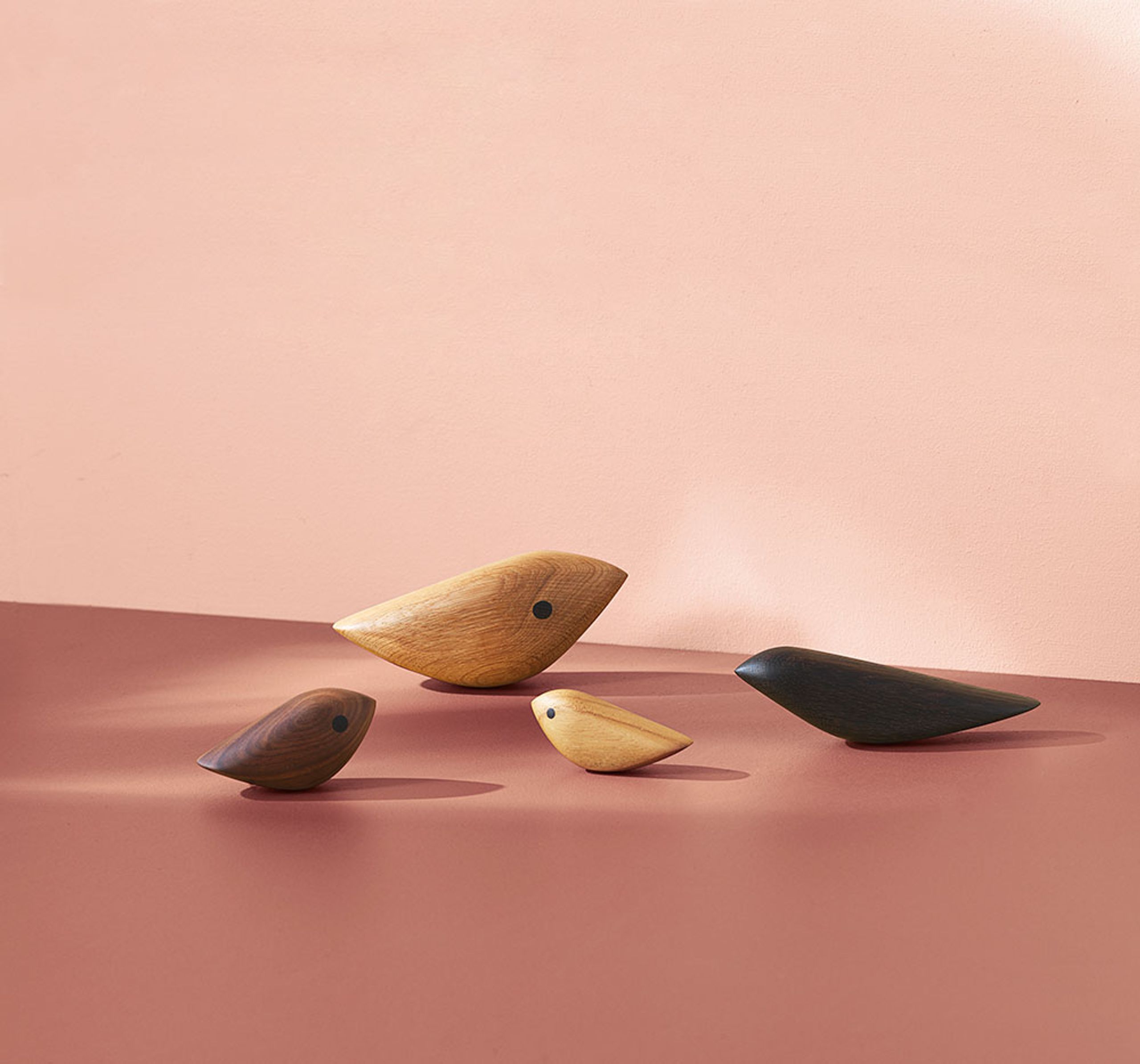 Warm Nordic - Figure - Twirling Bird - Extra Large - Oak