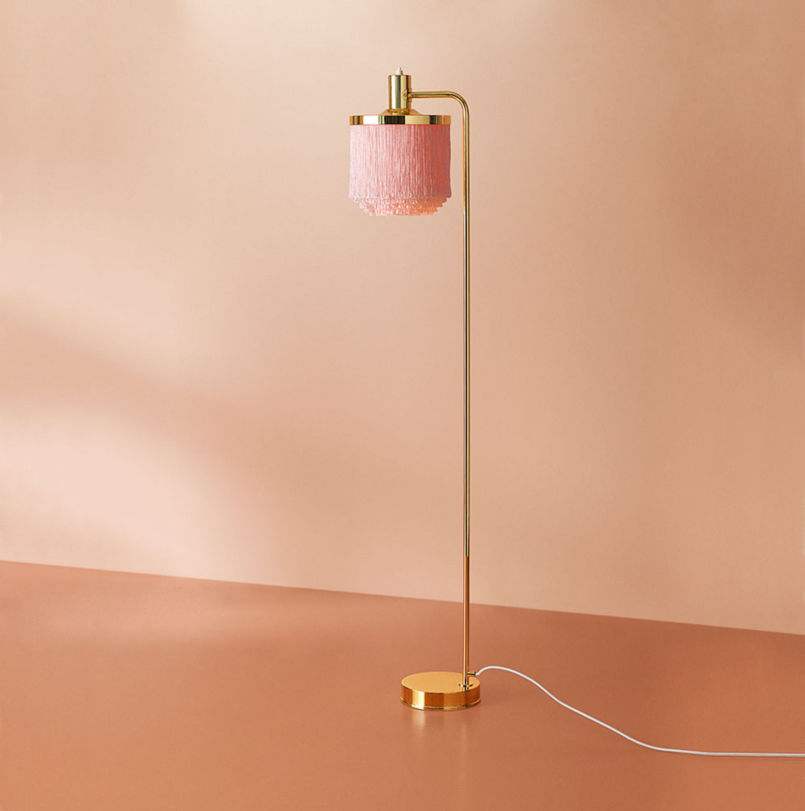 Warm Nordic - Floor Lamp - Fringe / Floor Lamp - Pale Pink