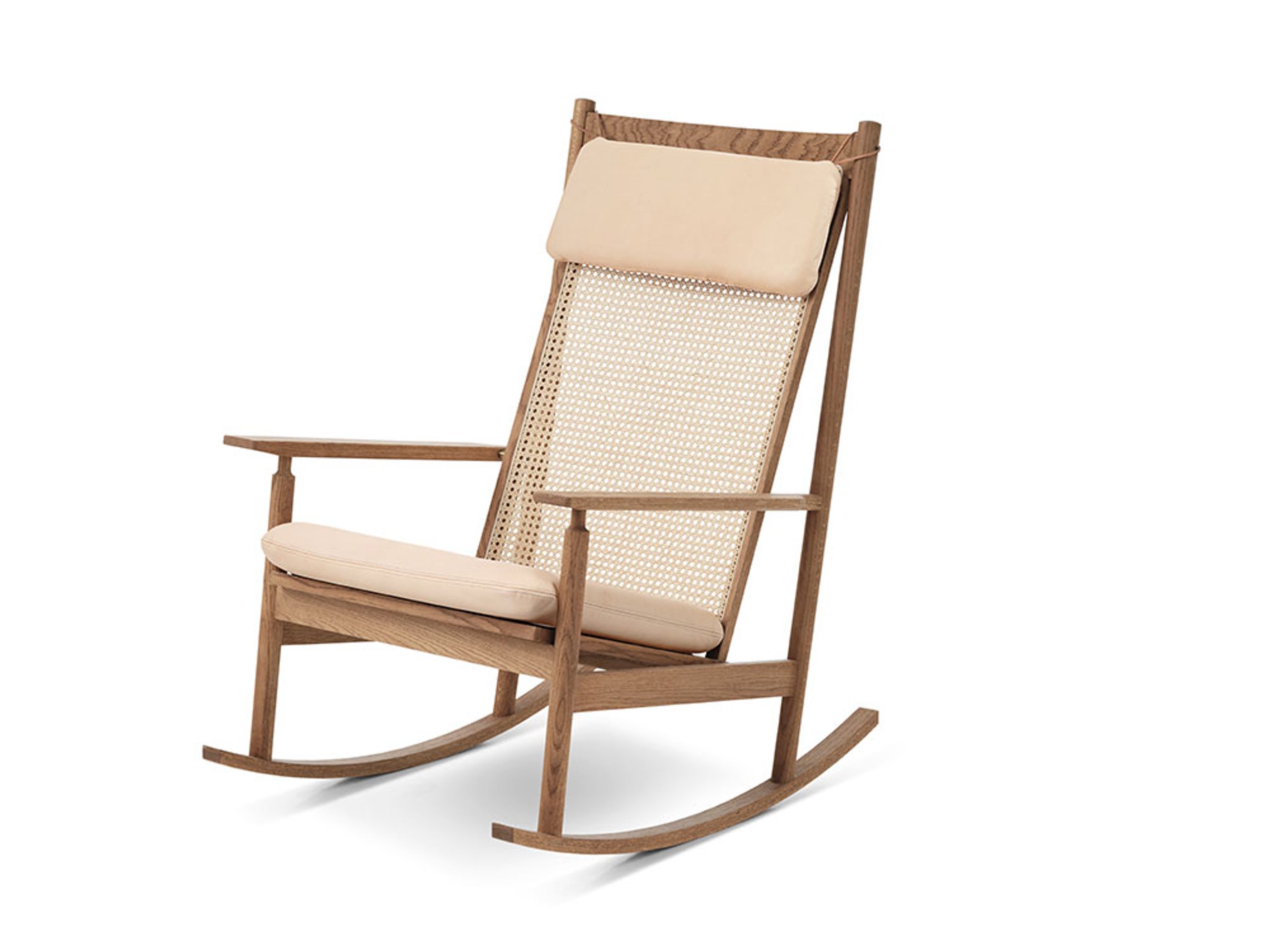 Warm Nordic - - Swing Rocking Chair - Vegetal 090 (Nature)