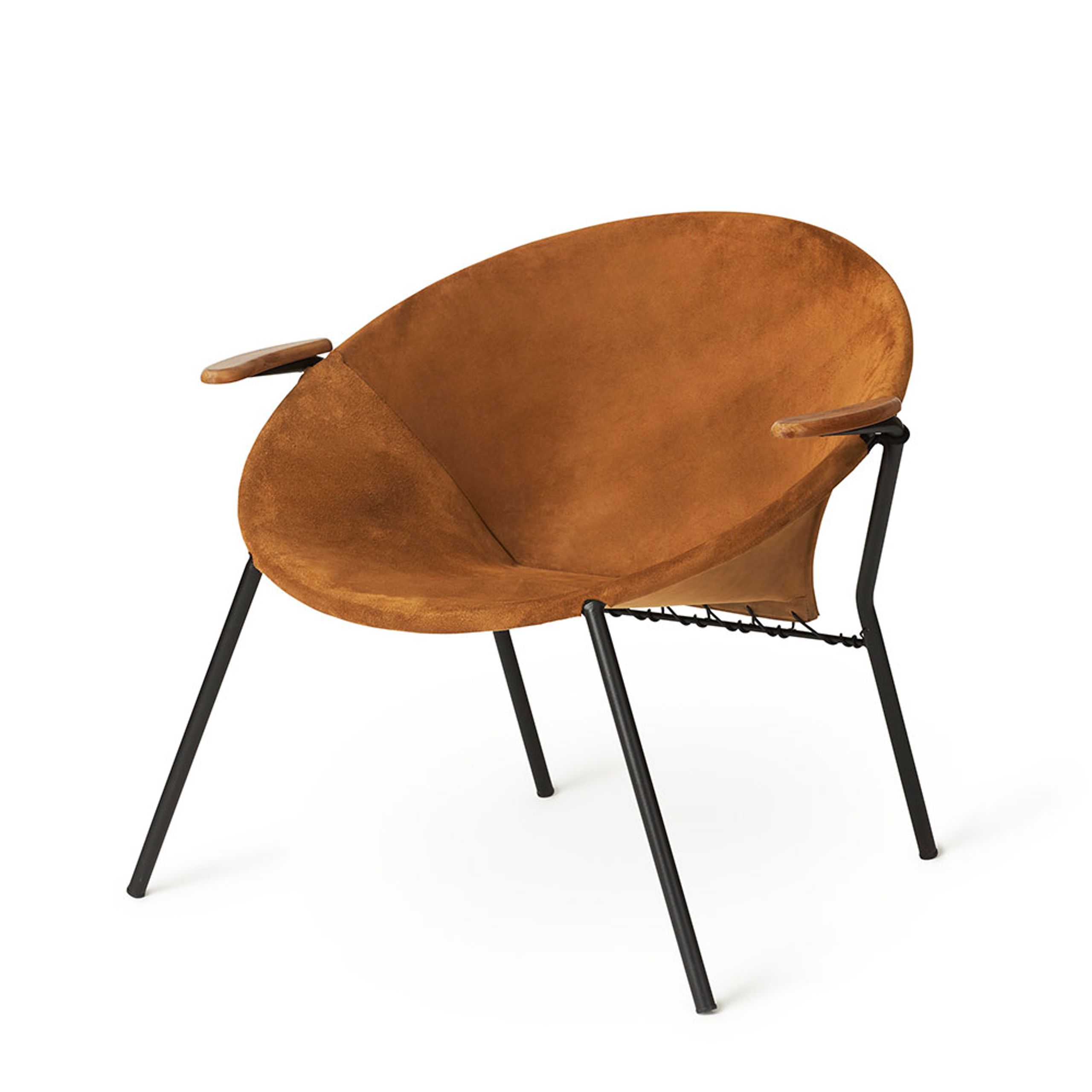 Warm Nordic - Lænestol - Balloon Chair - Sheerwood Nubuck (Hazel Brown)