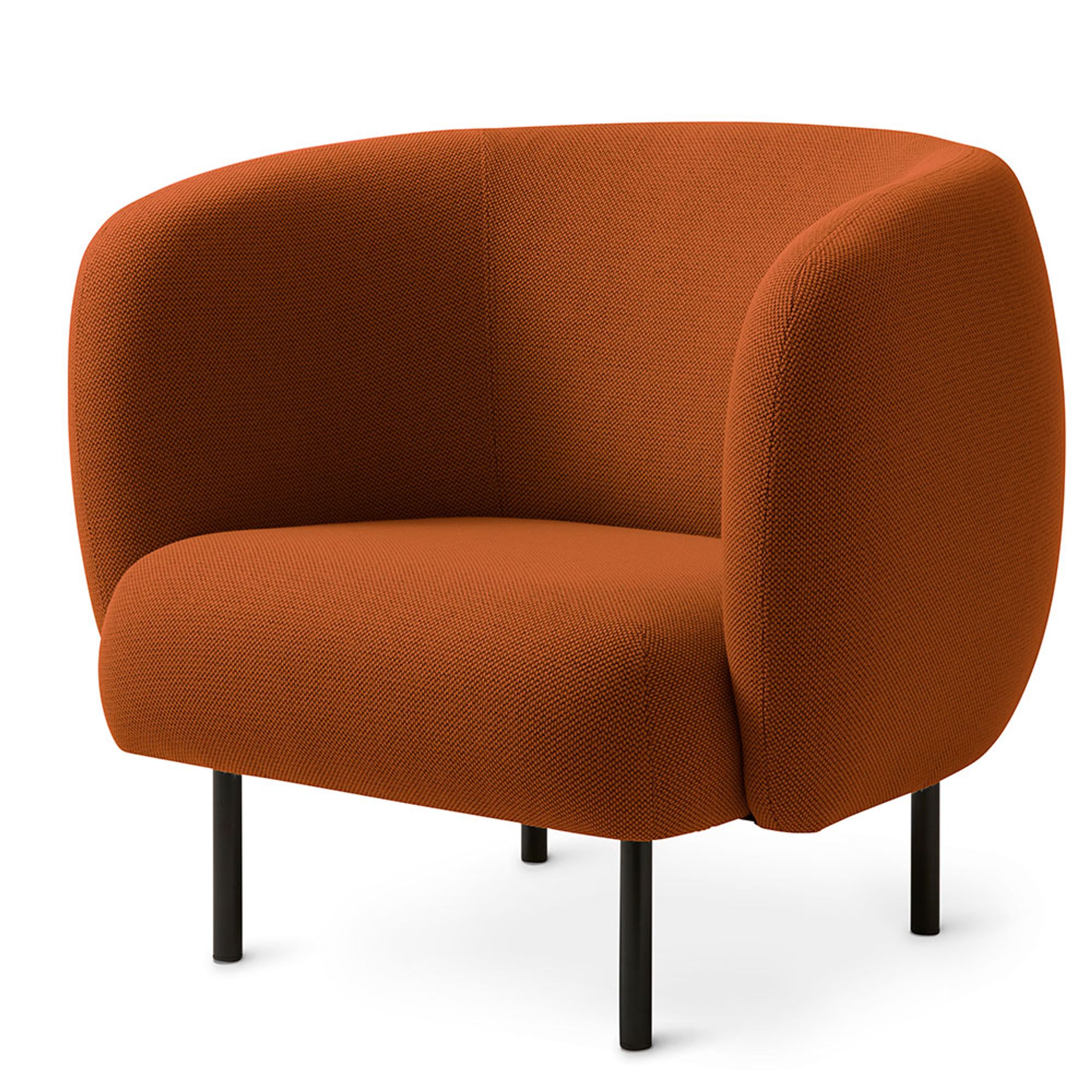 Warm Nordic - Nojatuoli - Cape Lounge Chair - Merit 032 (Terracotta)