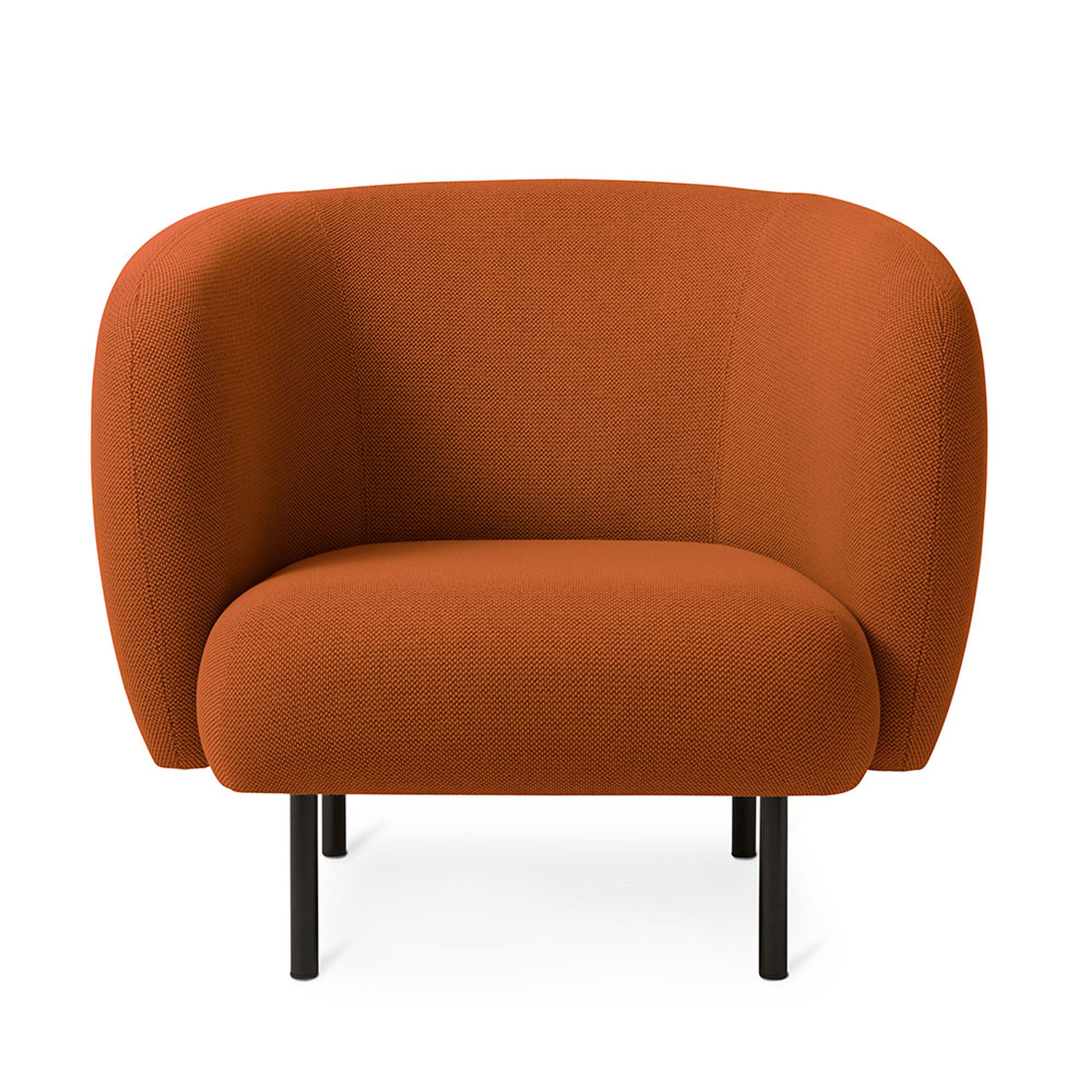 Warm Nordic - Nojatuoli - Cape Lounge Chair - Merit 032 (Terracotta)
