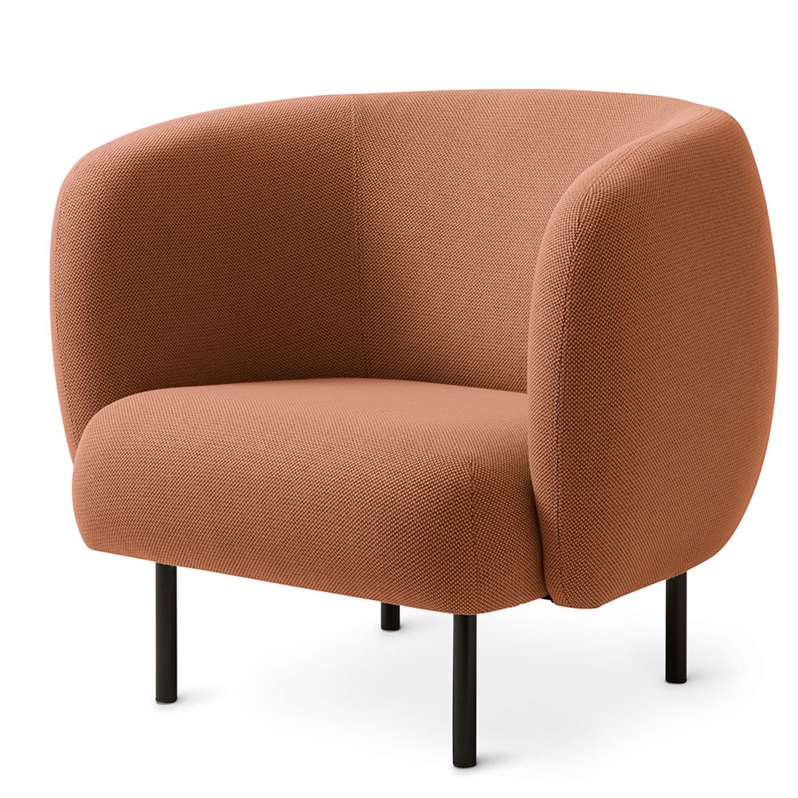 Warm Nordic - Nojatuoli - Cape Lounge Chair - Merit 035 (Fresh Peach)