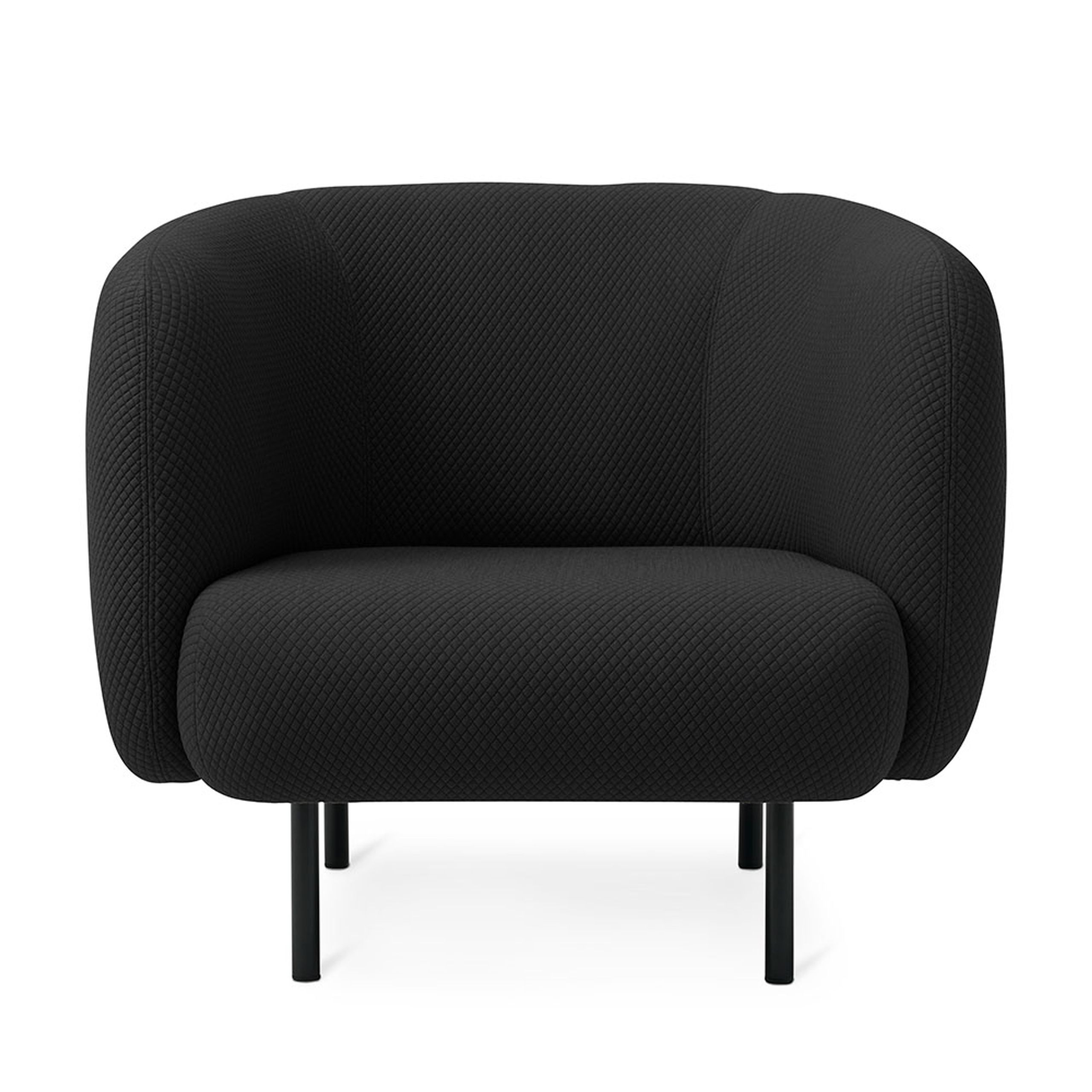 Warm Nordic - Sillón - Cape Lounge Chair - Mosaic 182 (Graphite)