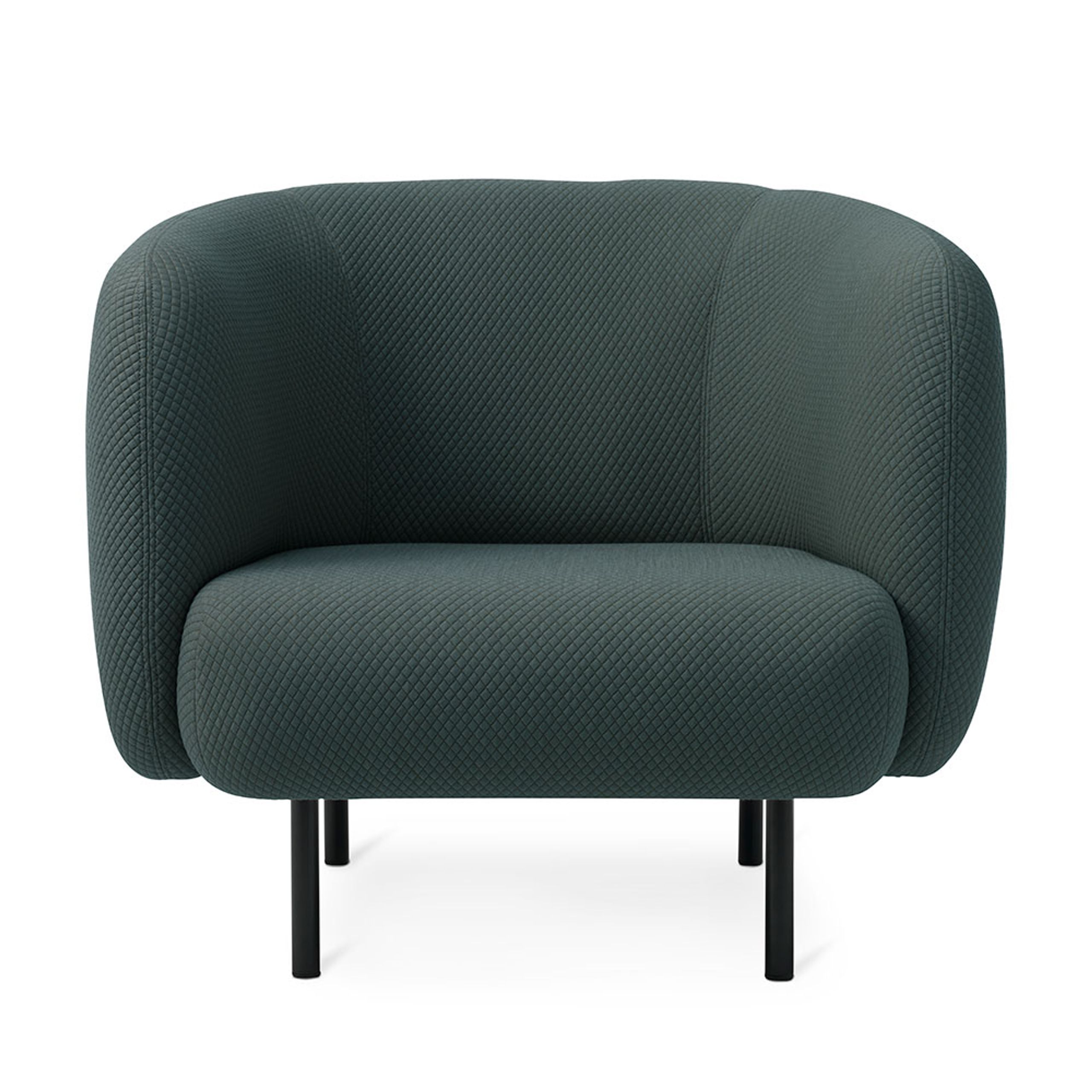 Warm Nordic - Nojatuoli - Cape Lounge Chair - Mosaic 972 (Petrol)