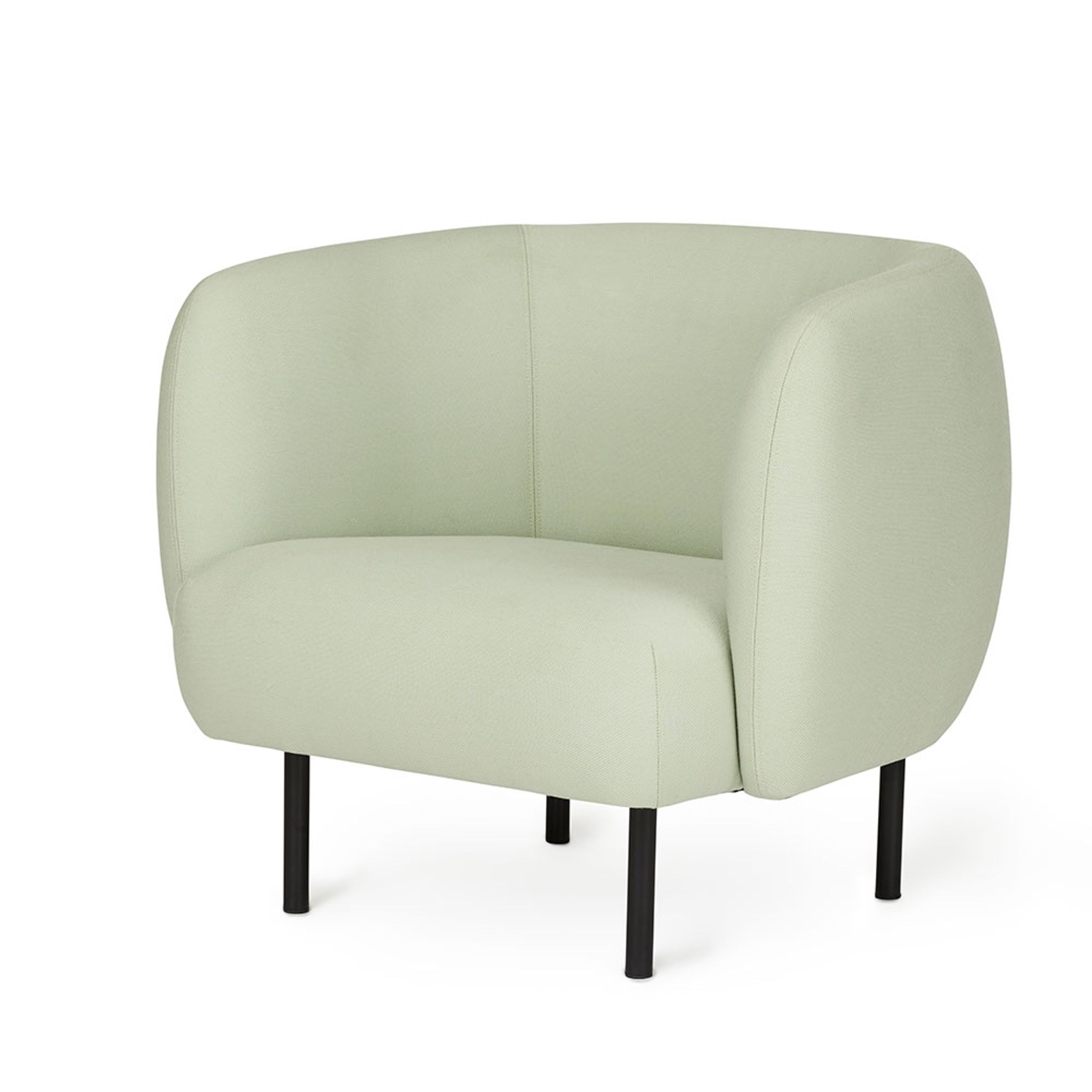 Warm Nordic - Sessel - Cape Lounge Chair - Steelcut 935 (Mint)