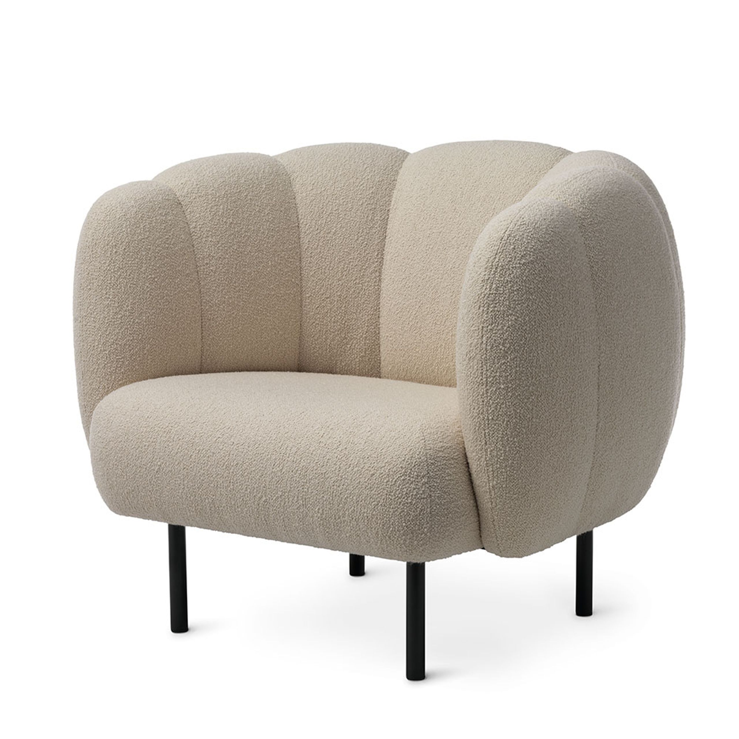 Warm Nordic - Armchair - Cape Stitch Lounge Chair - Barnum 2 (Sand)