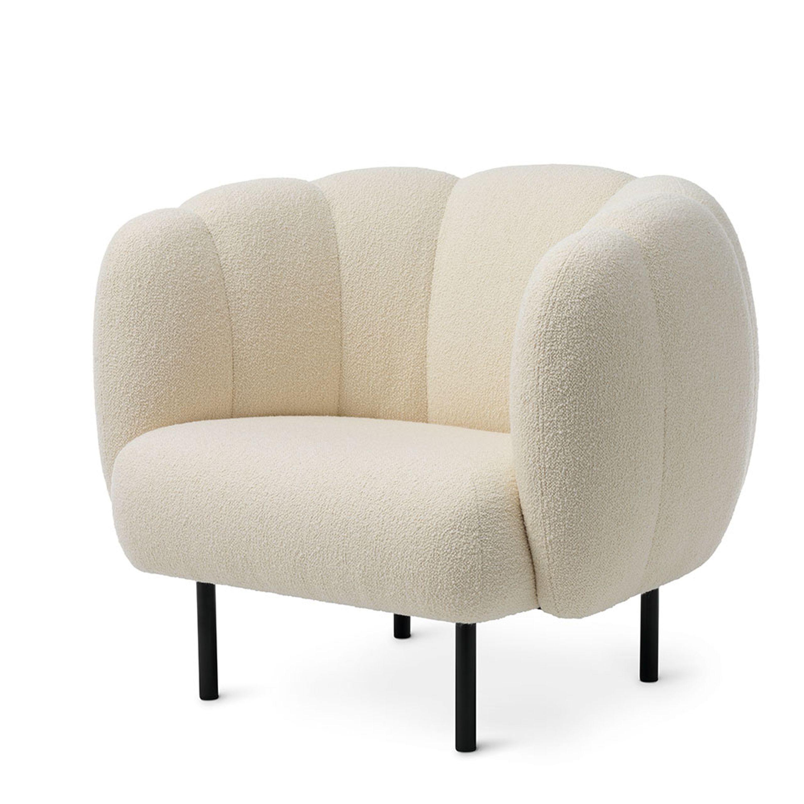 Warm Nordic - Armchair - Cape Stitch Lounge Chair - Barnum 24 (Cream)