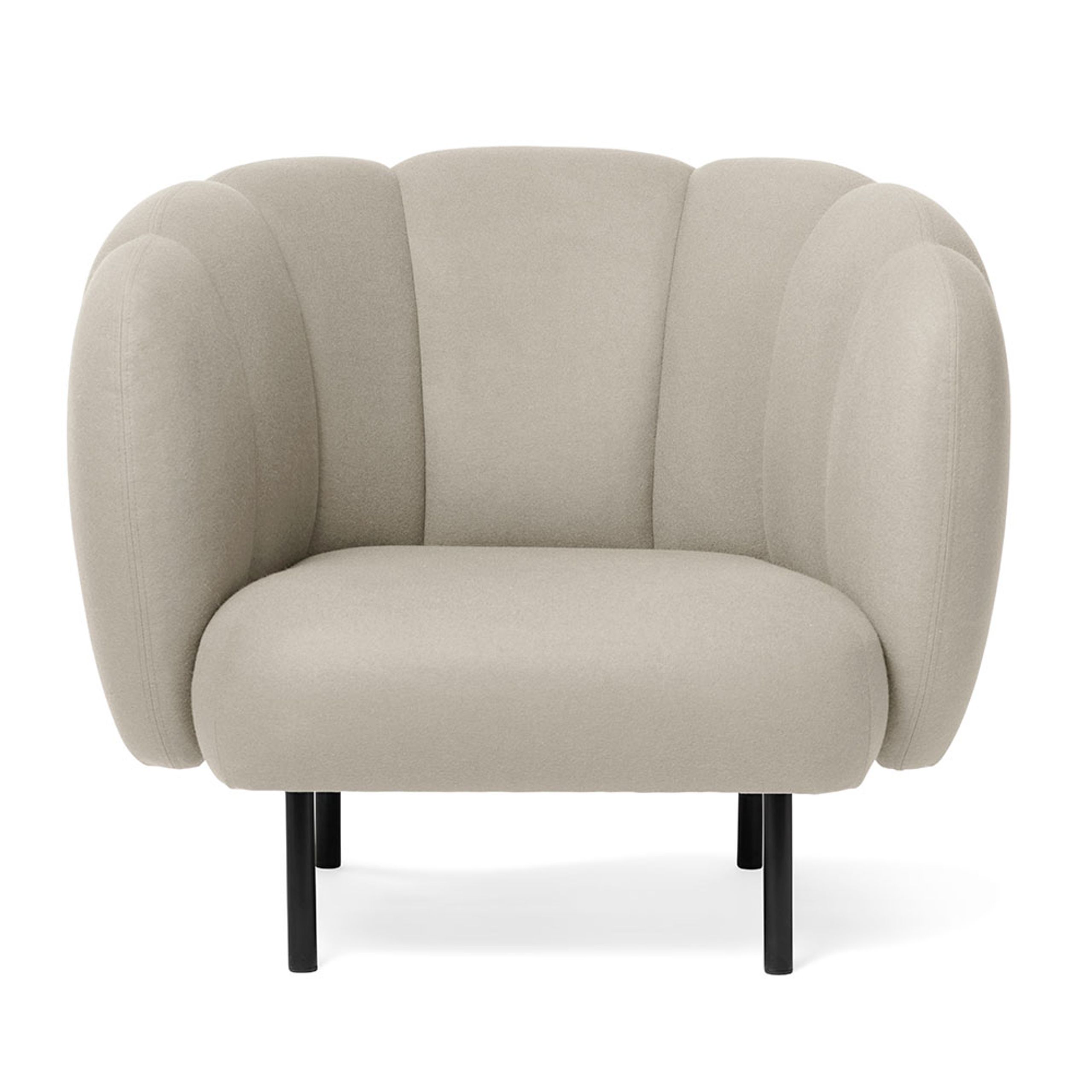 Warm Nordic - Armchair - Cape Stitch Lounge Chair - Hero 211 (Pearl Grey)