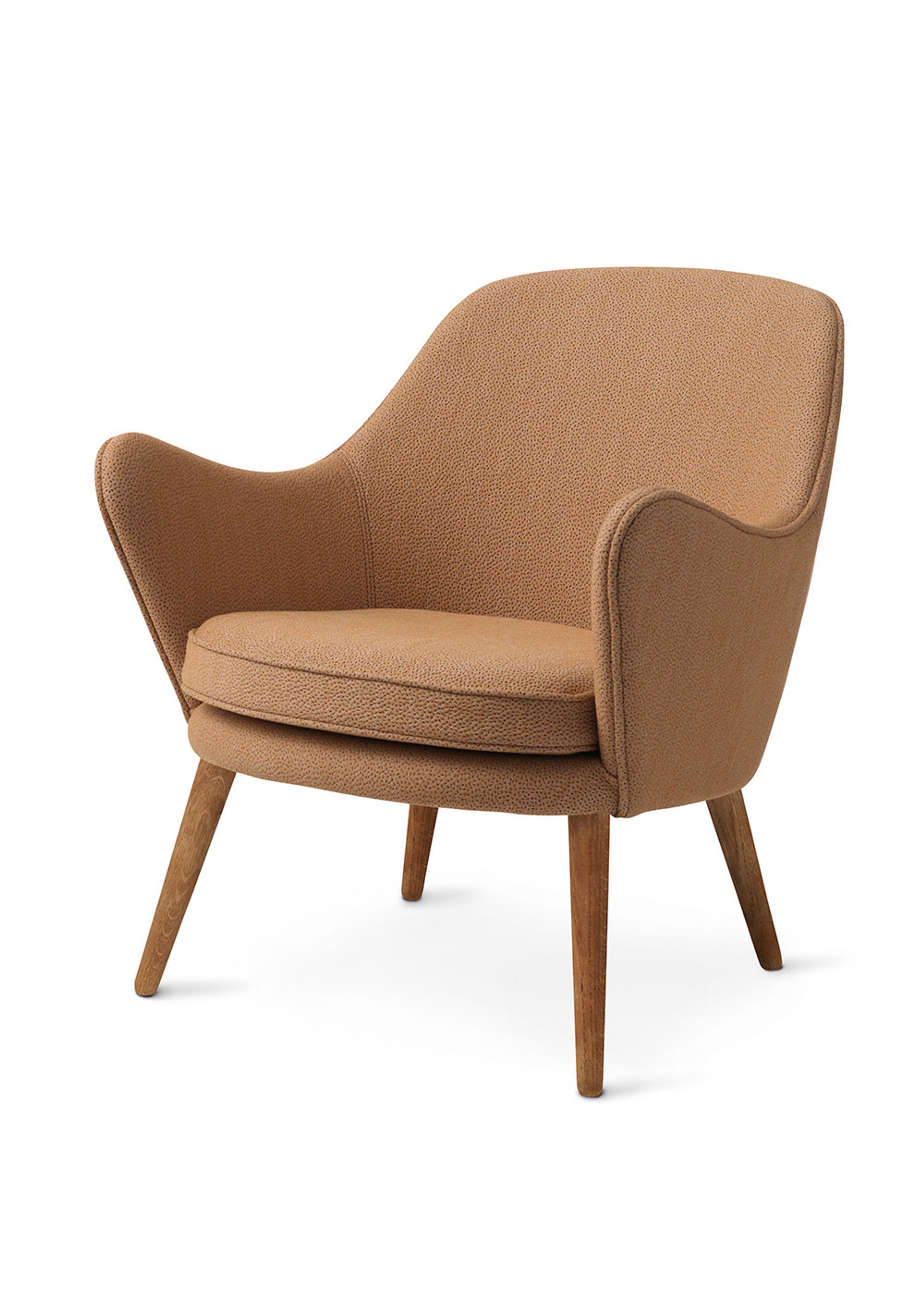 Warm Nordic - Lounge stoel - Dwell Chair - Sprinkles 254 (Latte)