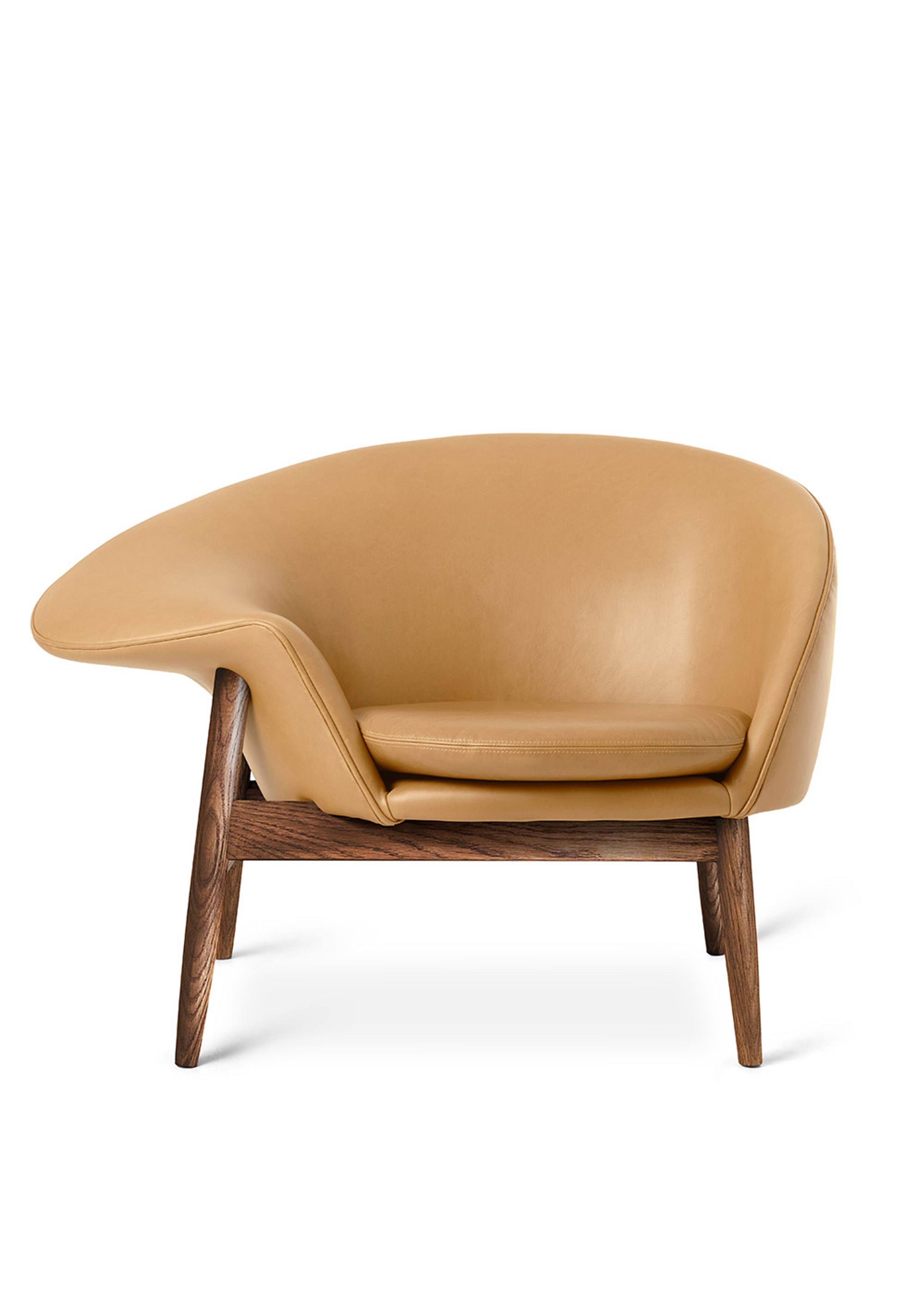 Warm Nordic - Armchair - Fried Egg Chair / Smoked Oak - Soave (Nature)