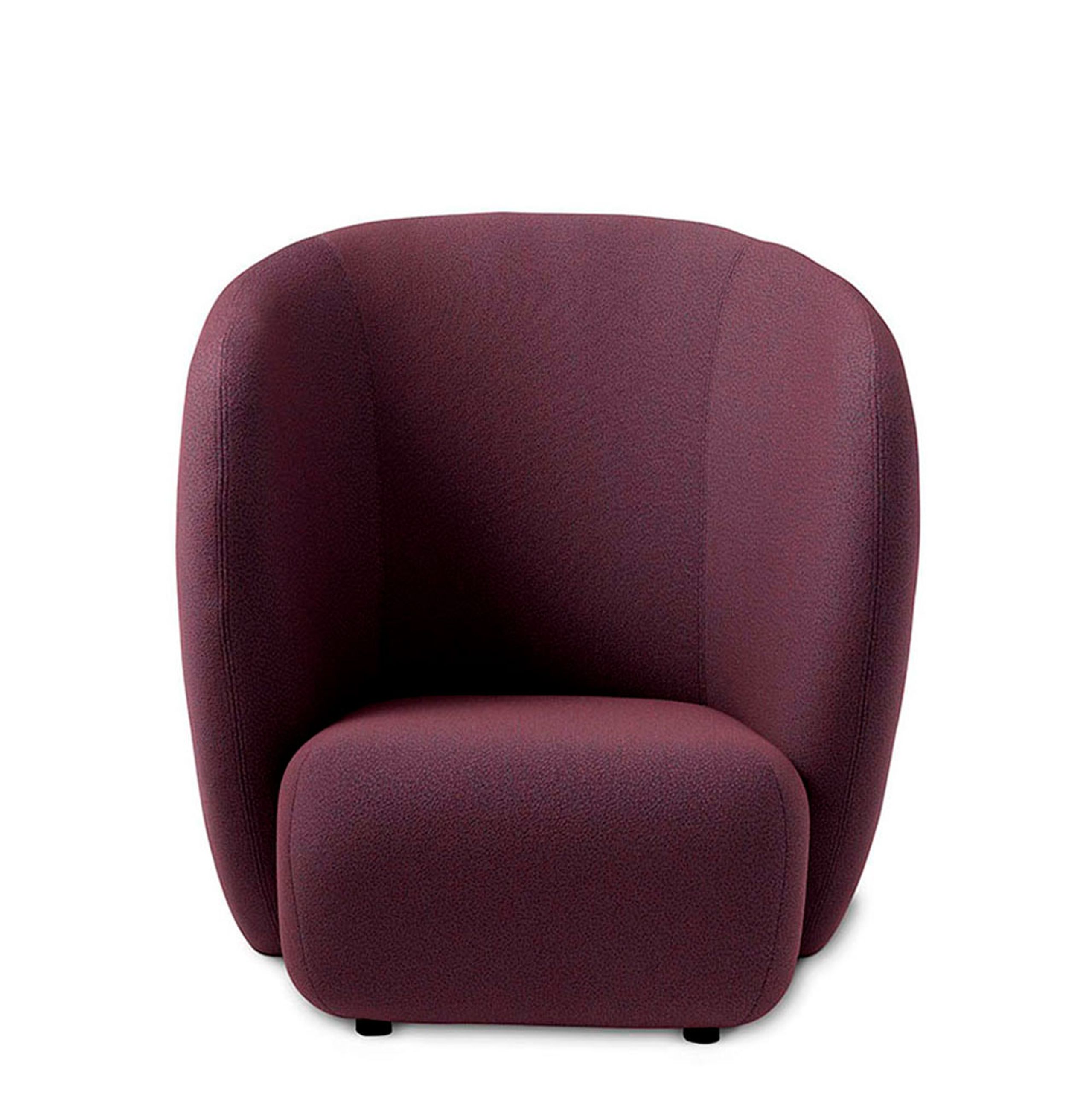 Warm Nordic - Kreslo - Haven Lounge Chair - Sprinkles 694 (Eggplant)