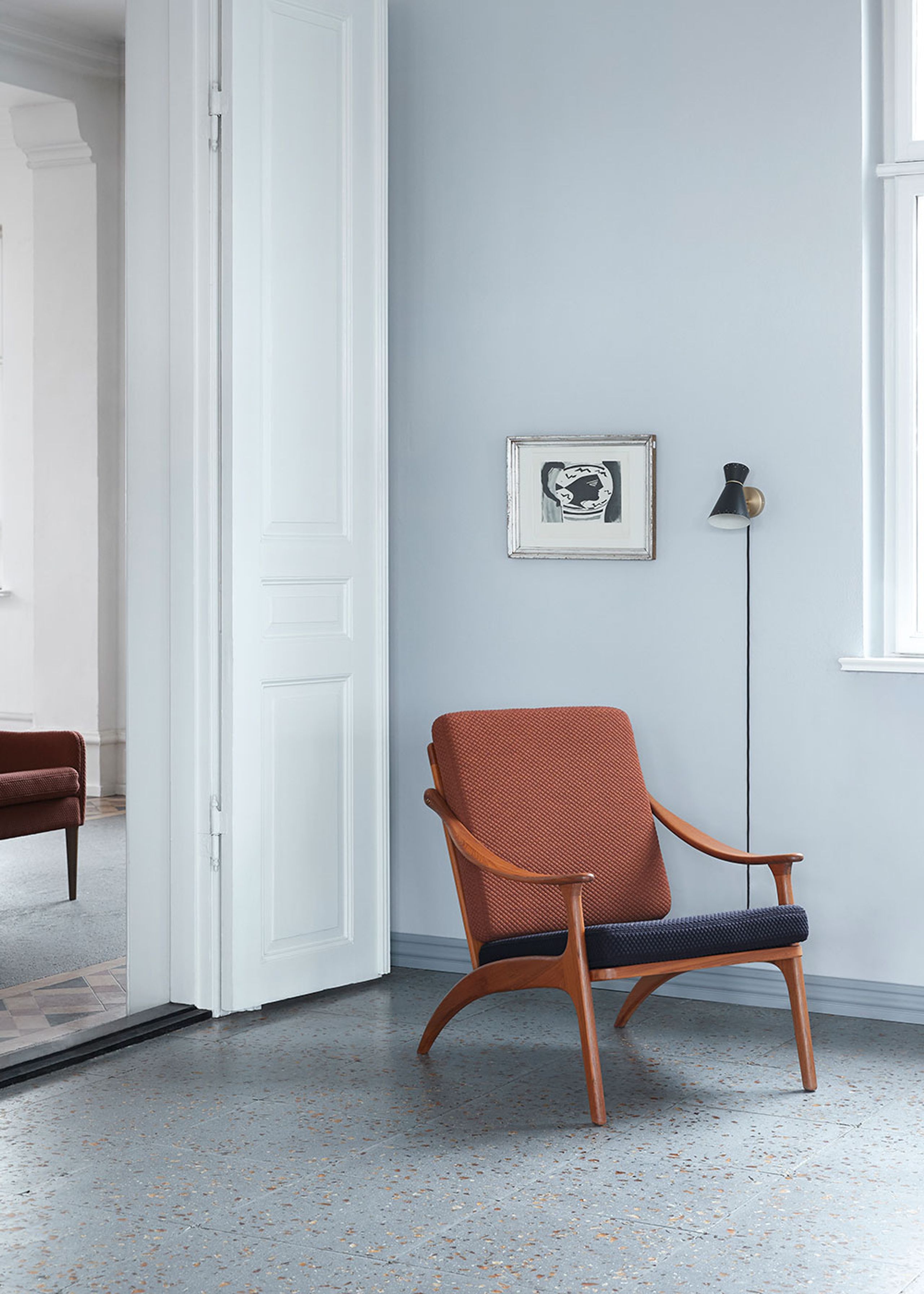 Warm Nordic - Fåtölj - Lean Back Chair - Balder 982 (Forest Green)