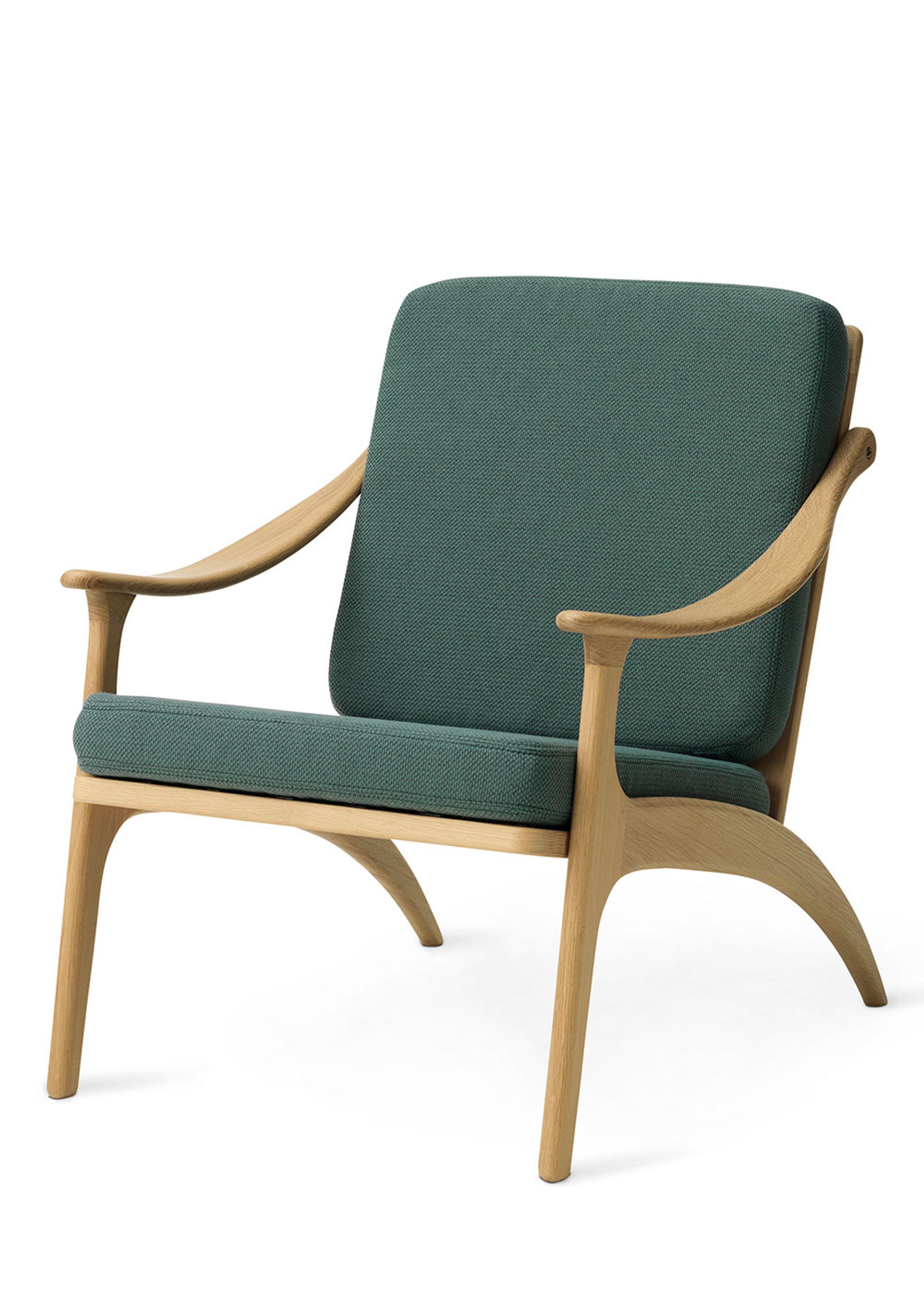 Warm Nordic - Lounge stoel - Lean Back Chair - Merit 017 (Dark Cyan)