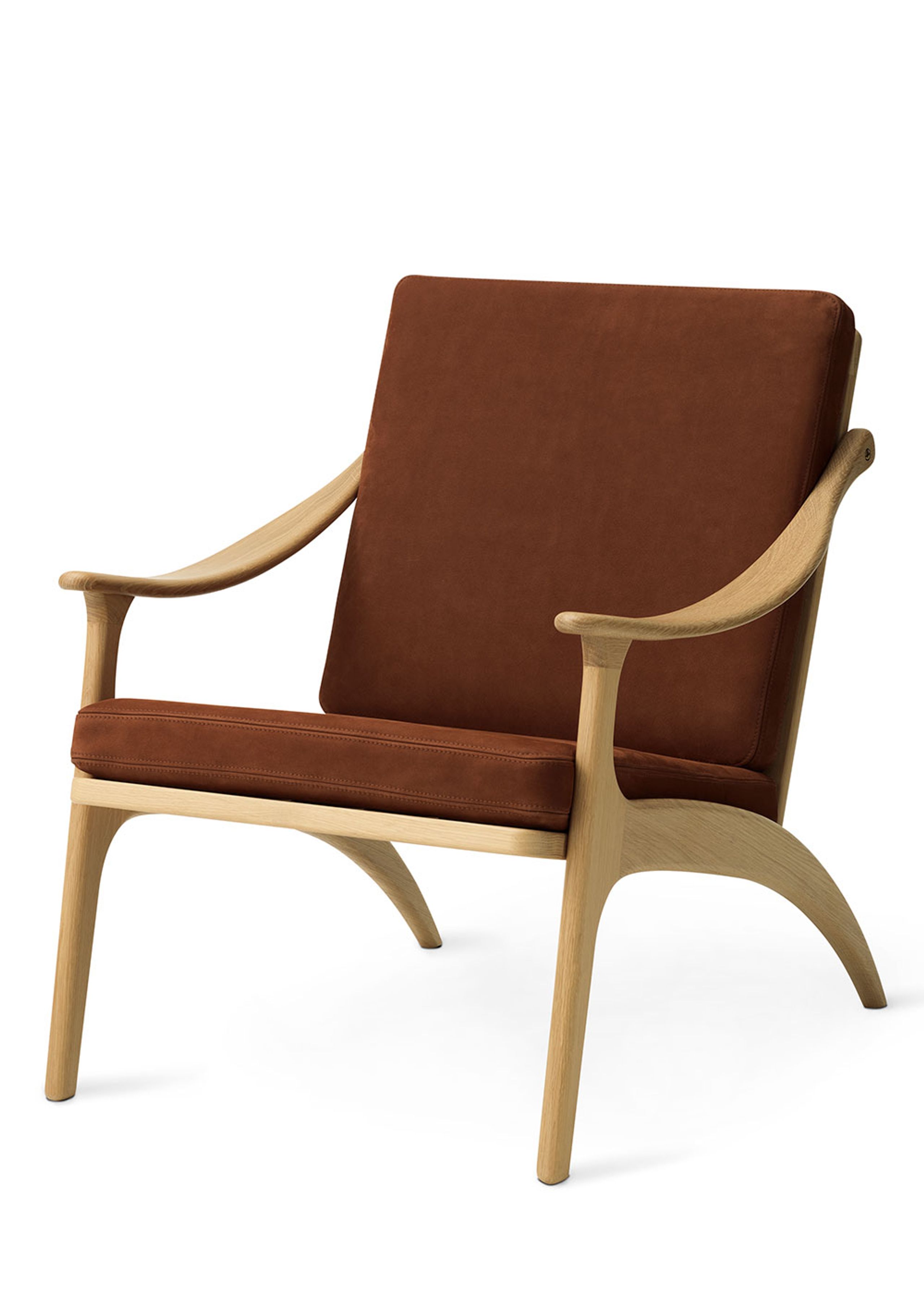 Warm Nordic - Fotel - Lean Back Chair - Nabuk Leather (Terra)