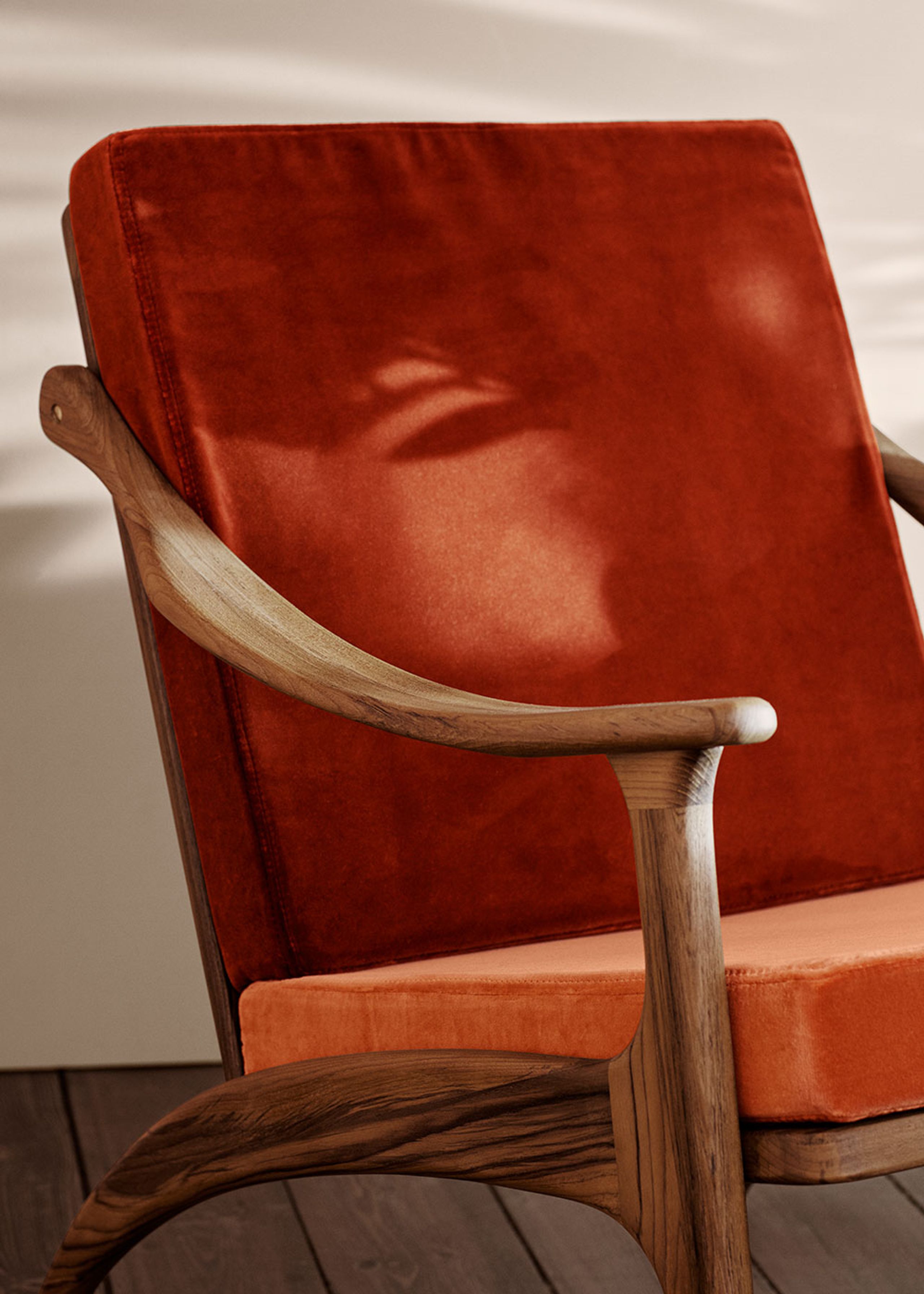 Warm Nordic - Fotel - Lean Back Chair - Nabuk Leather (Terra)
