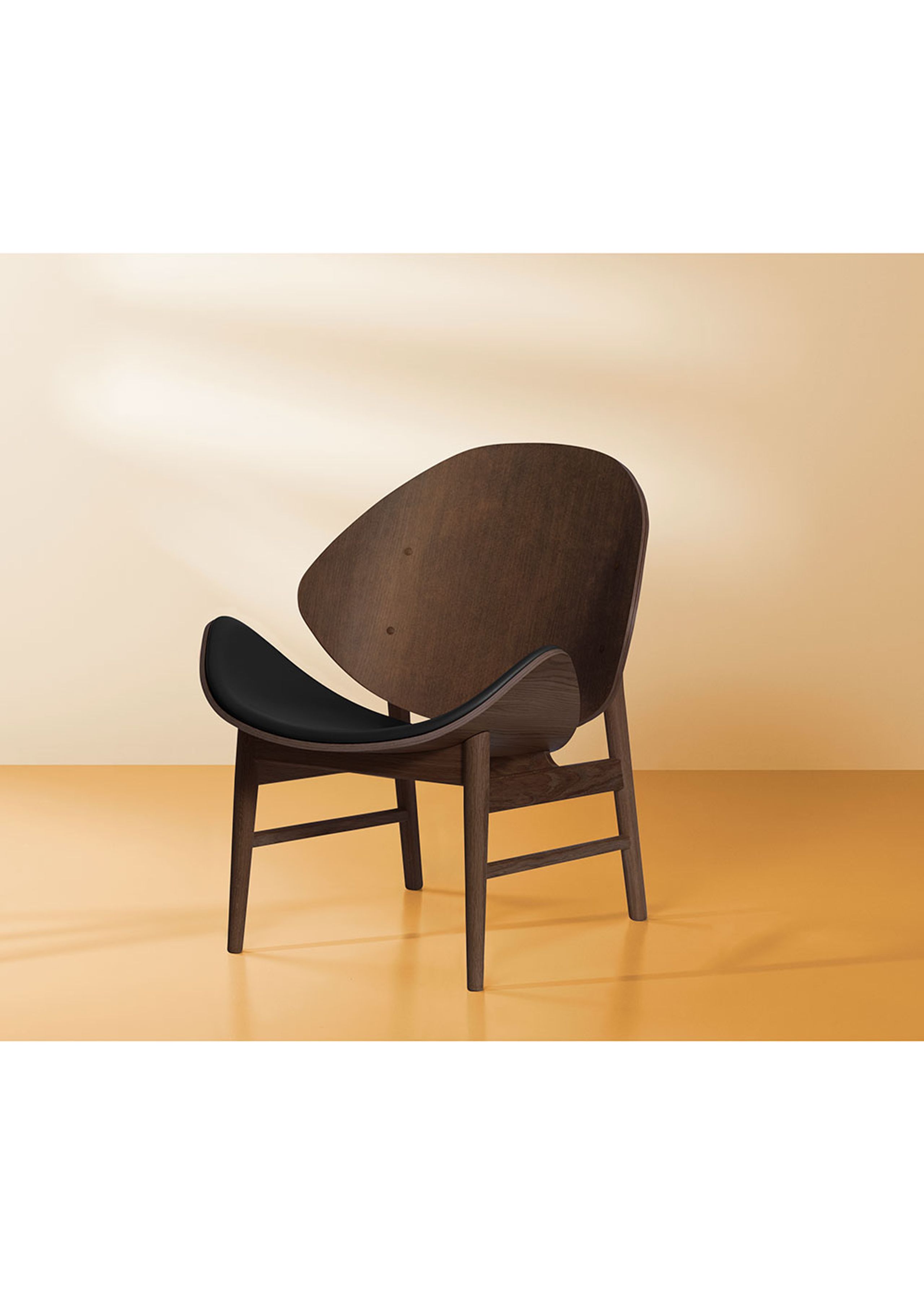 Warm Nordic - Fotel - The Orange / Smoked Oak - Challenger 004 (Black)