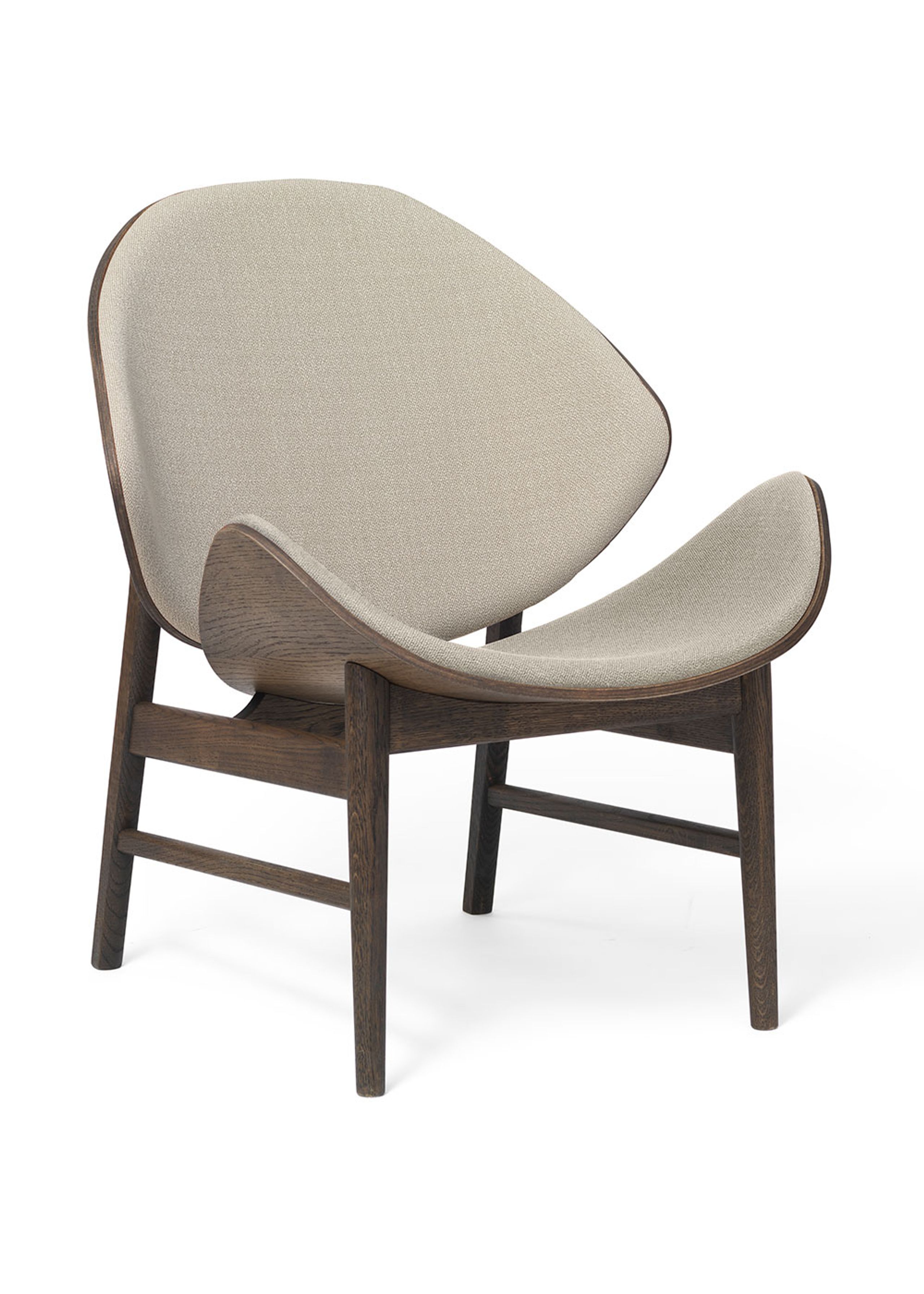 Warm Nordic - Armchair - The Orange / Smoked Oak - Vidar 222 (Grey)