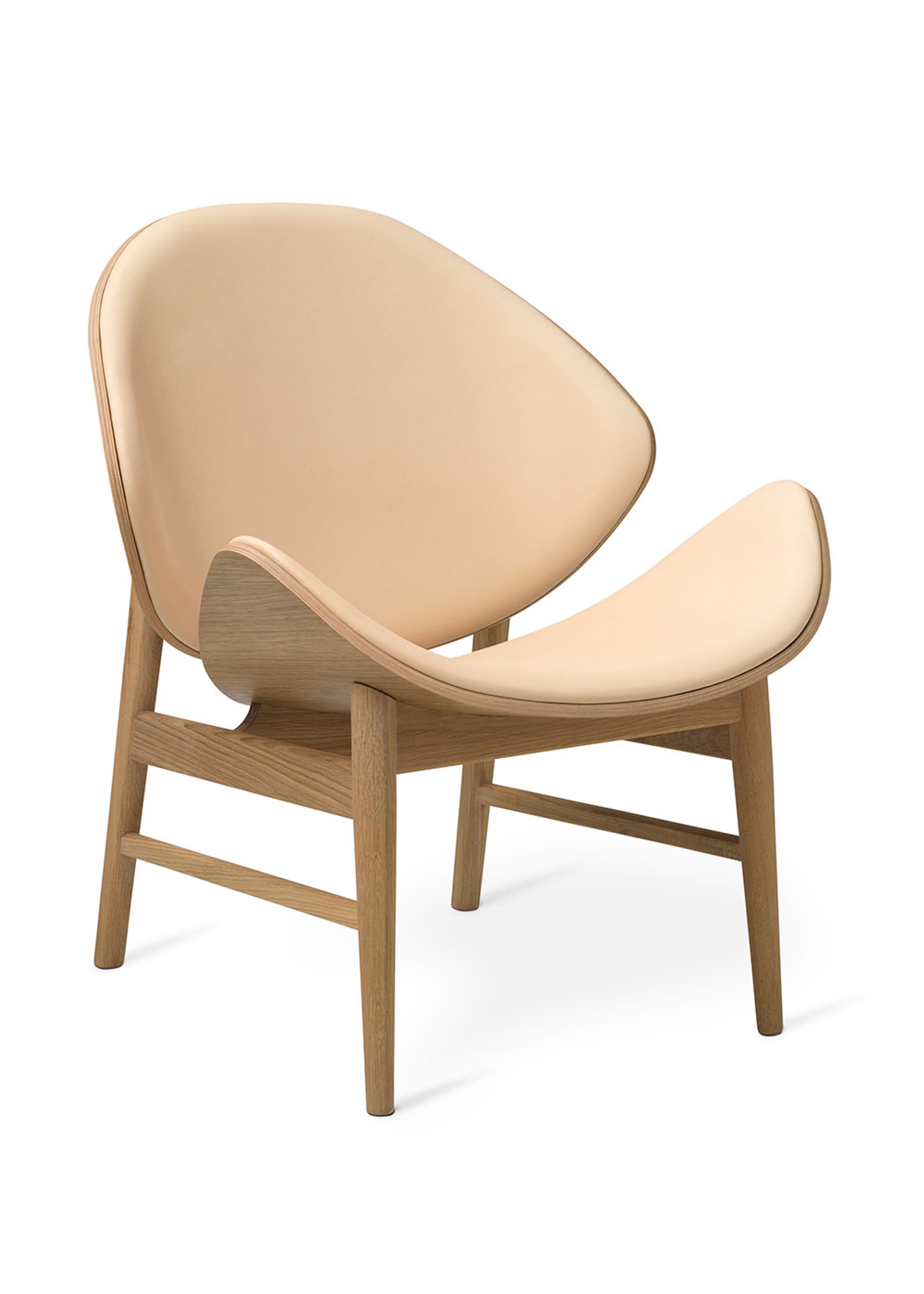 Warm Nordic - Poltrona - The Orange / White Oiled Oak - Vegetal 090 (Nature)