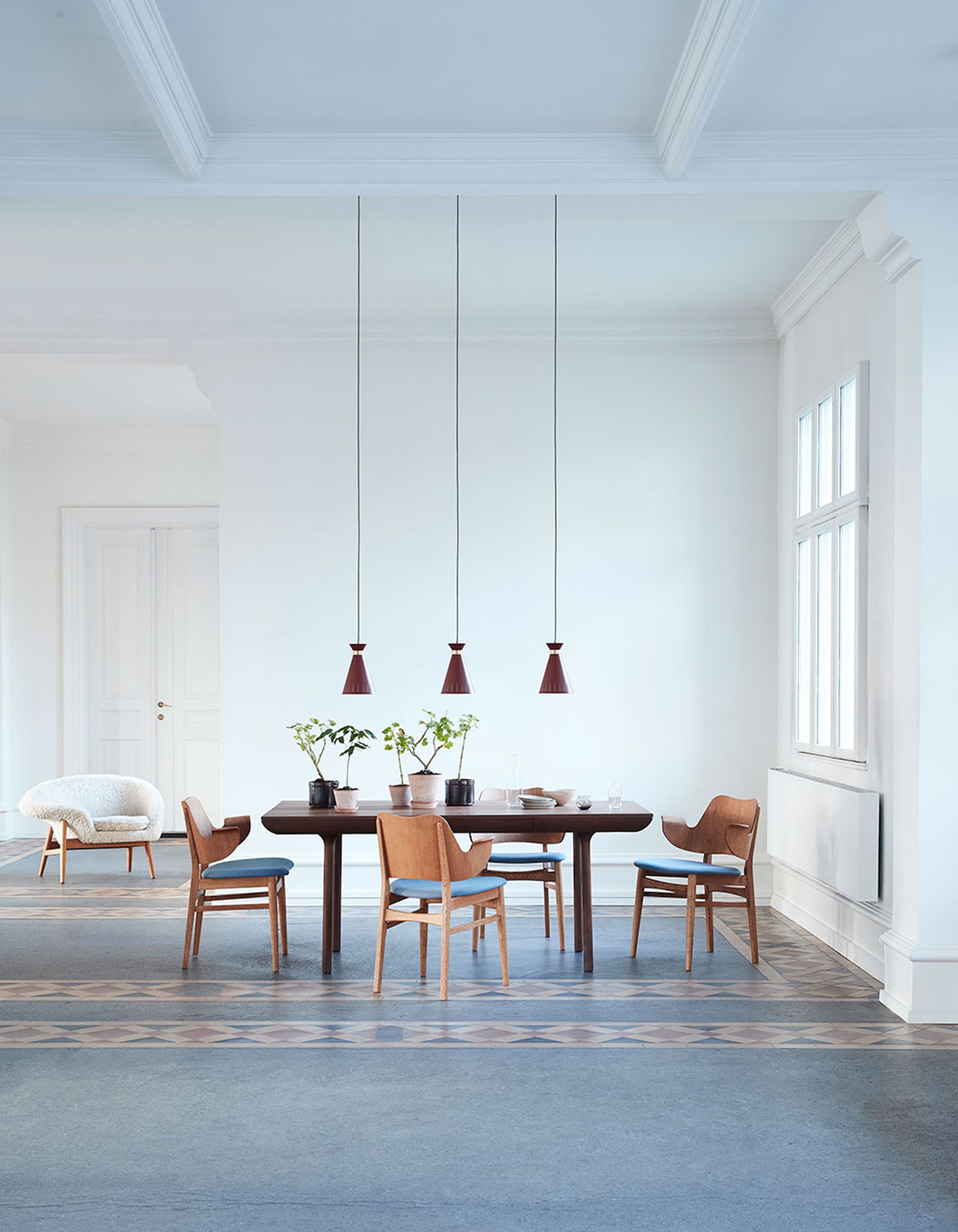 Warm Nordic - Pendel - Cone / Pendant - Dusty Green