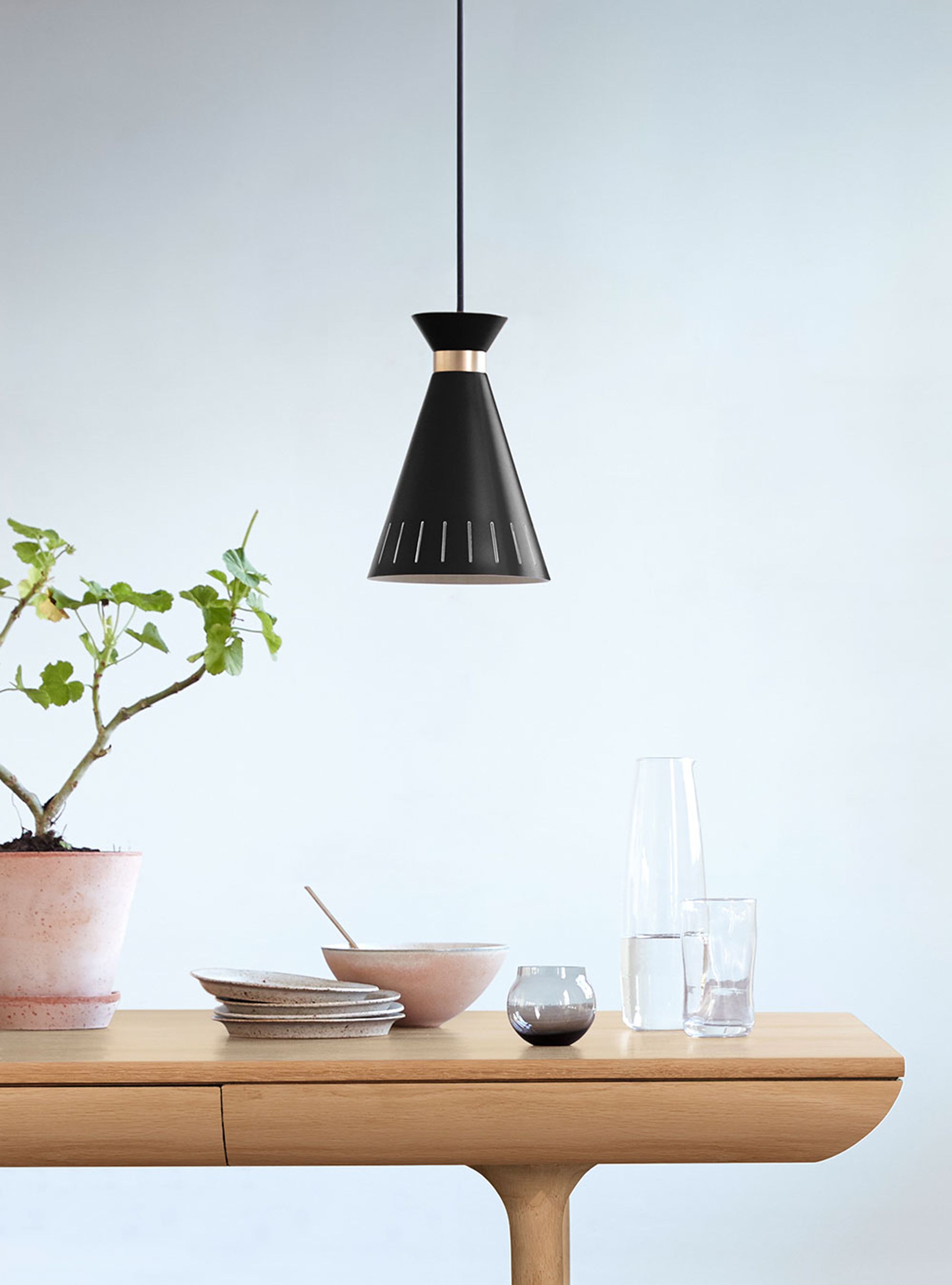 Warm Nordic - Pendulum - Cone / Pendant - Honey Yellow