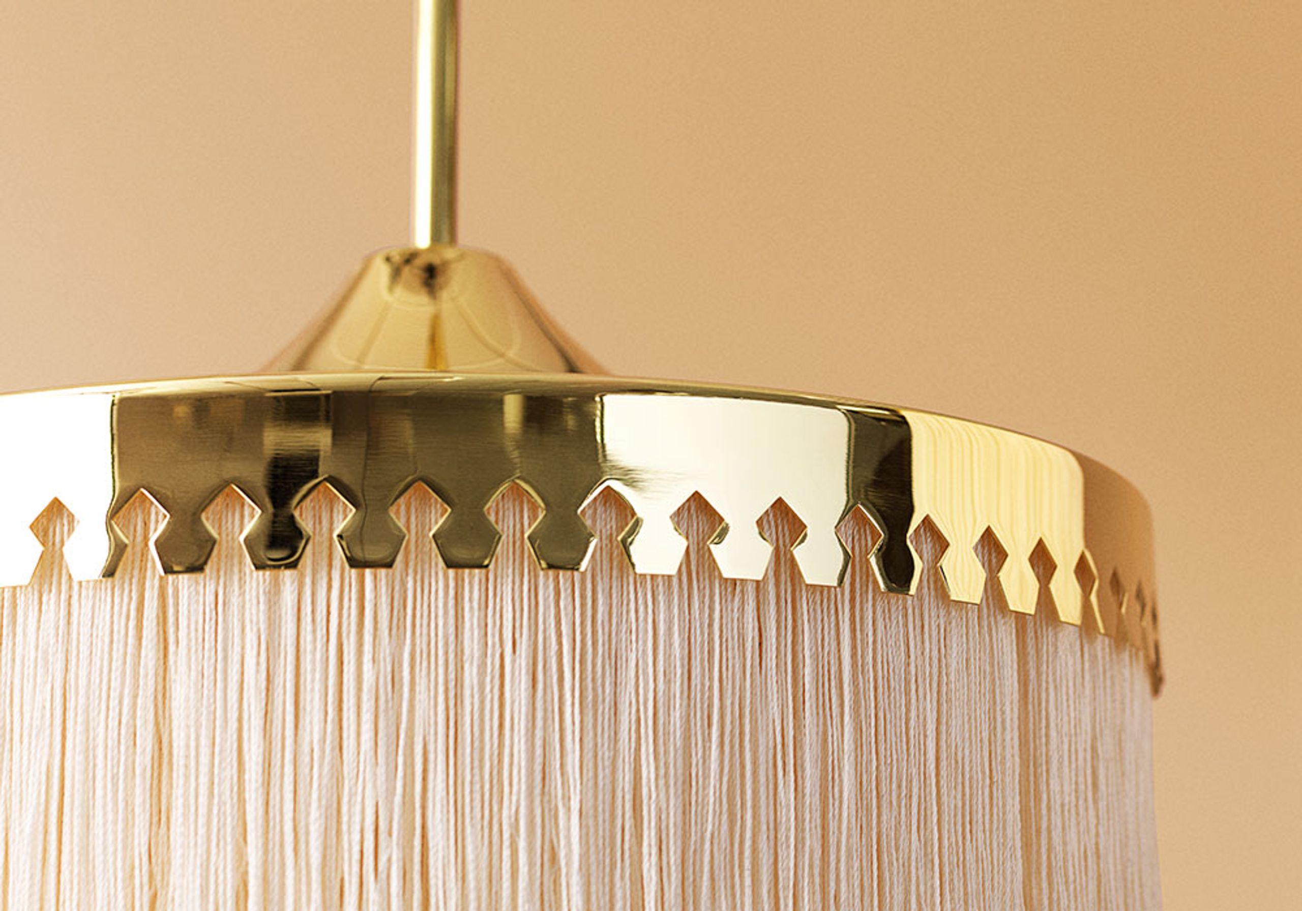 Warm Nordic - Pendant Lamp - Fringe / Pendel - Large - Cream White