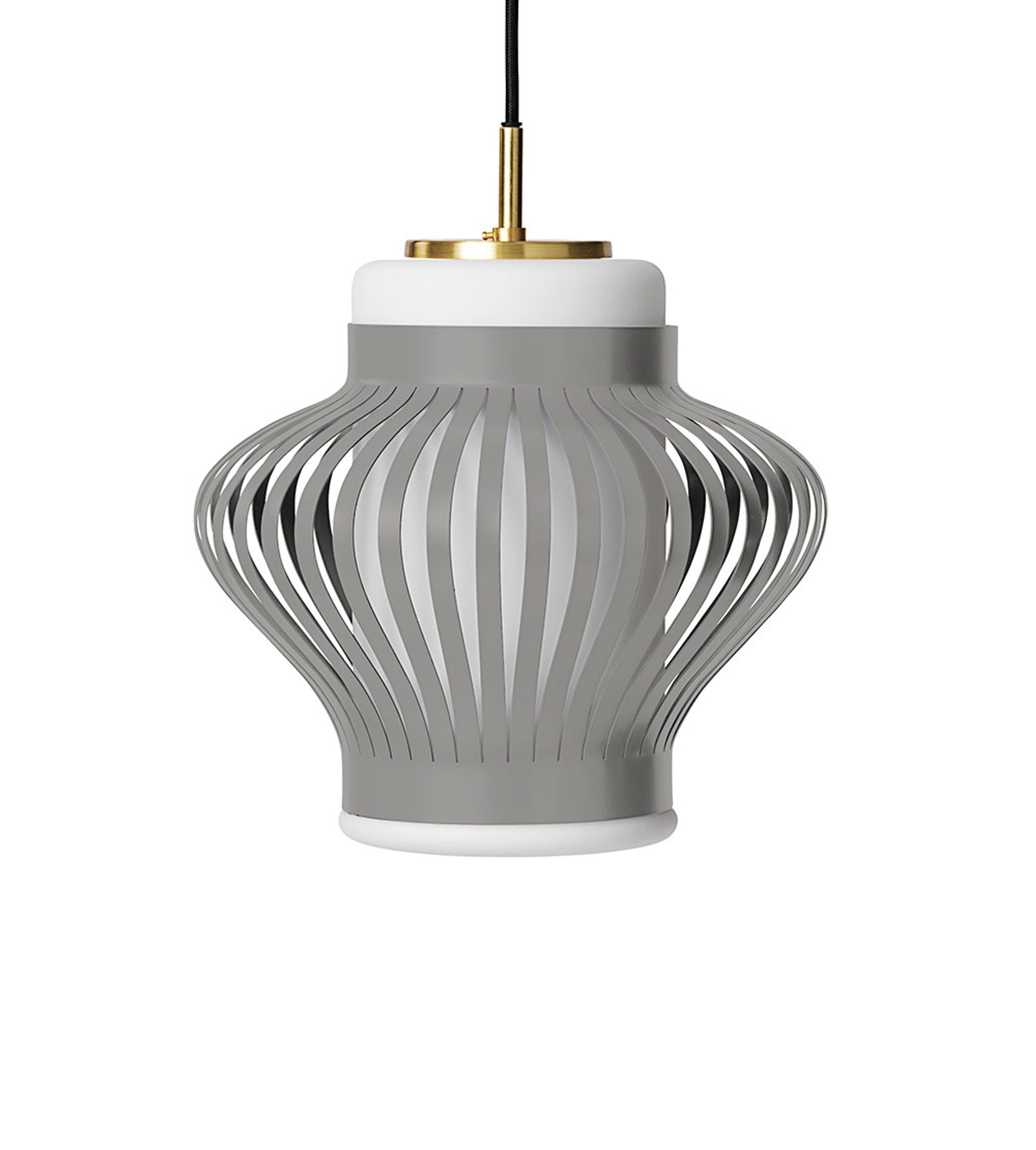 Warm Nordic - Pendel - Opal Lamella - Sky Grey