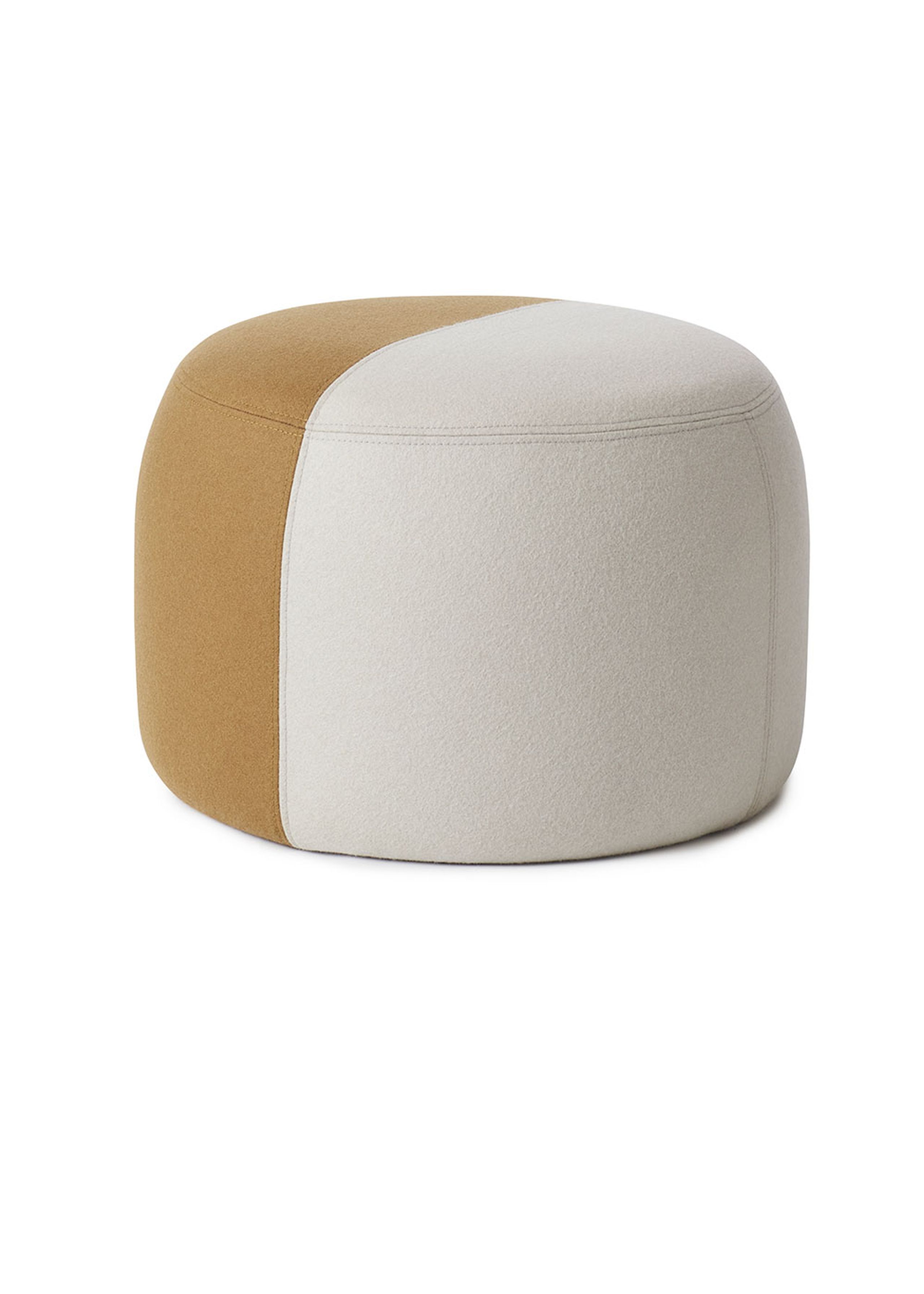 Warm Nordic - Puf - Dainty Pouf - Hero 211 (Pearl Grey) / Hero 981 (Olive)
