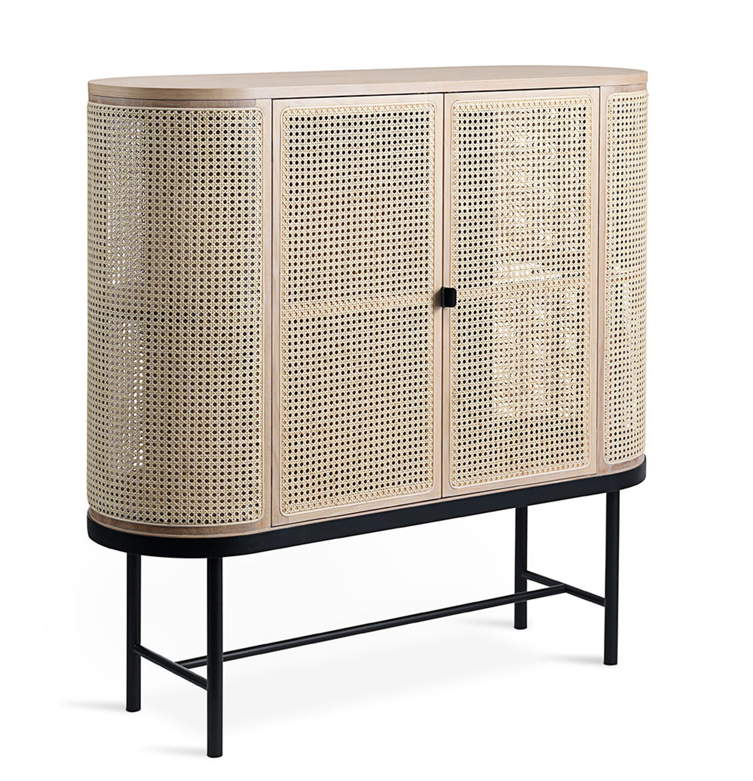 Warm Nordic - Cabinet - Be My Guest / Sideboard - French Cane