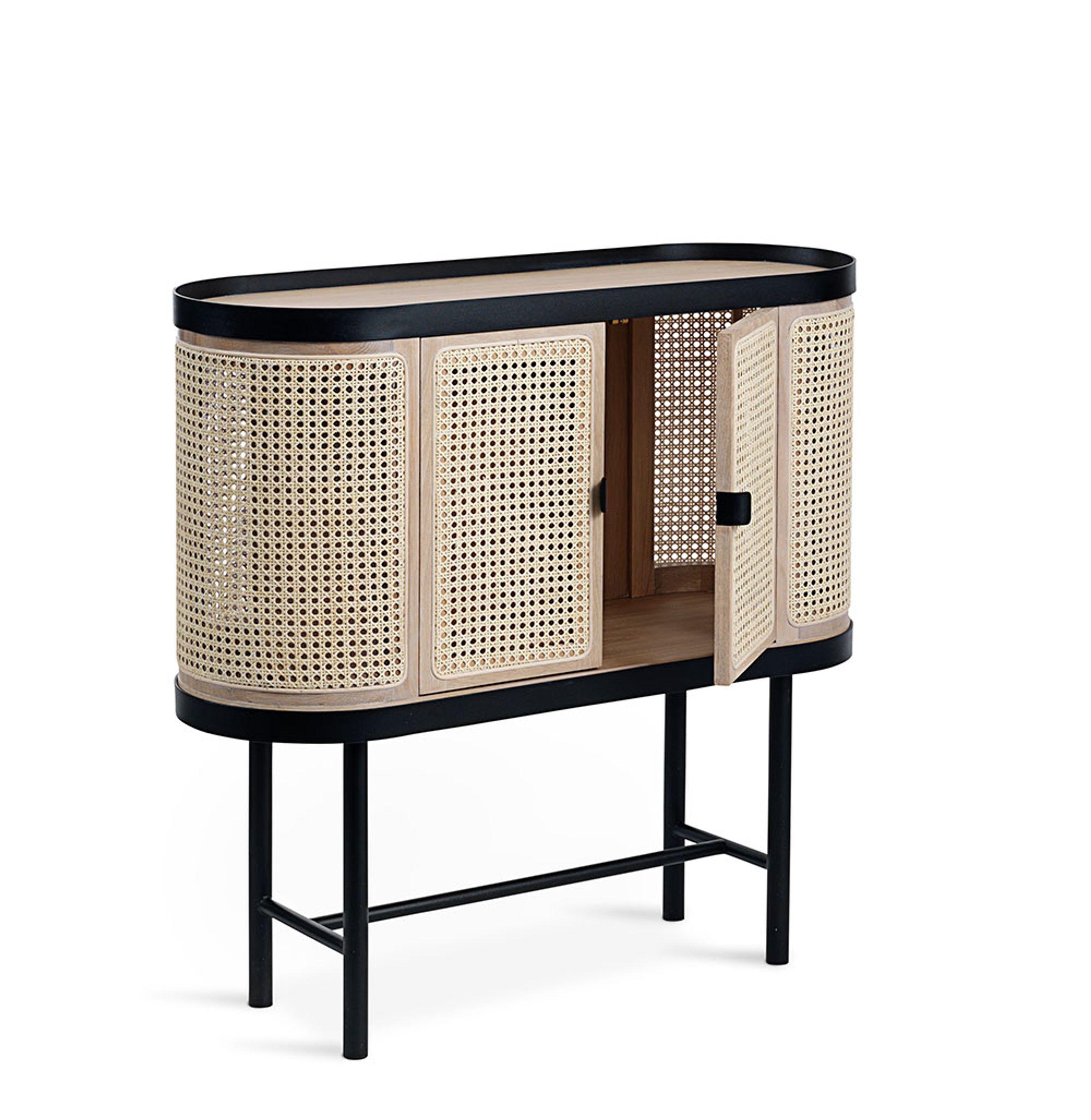 Warm Nordic - Barkruk - Be My Guest / Bar Cabinet - French Cane
