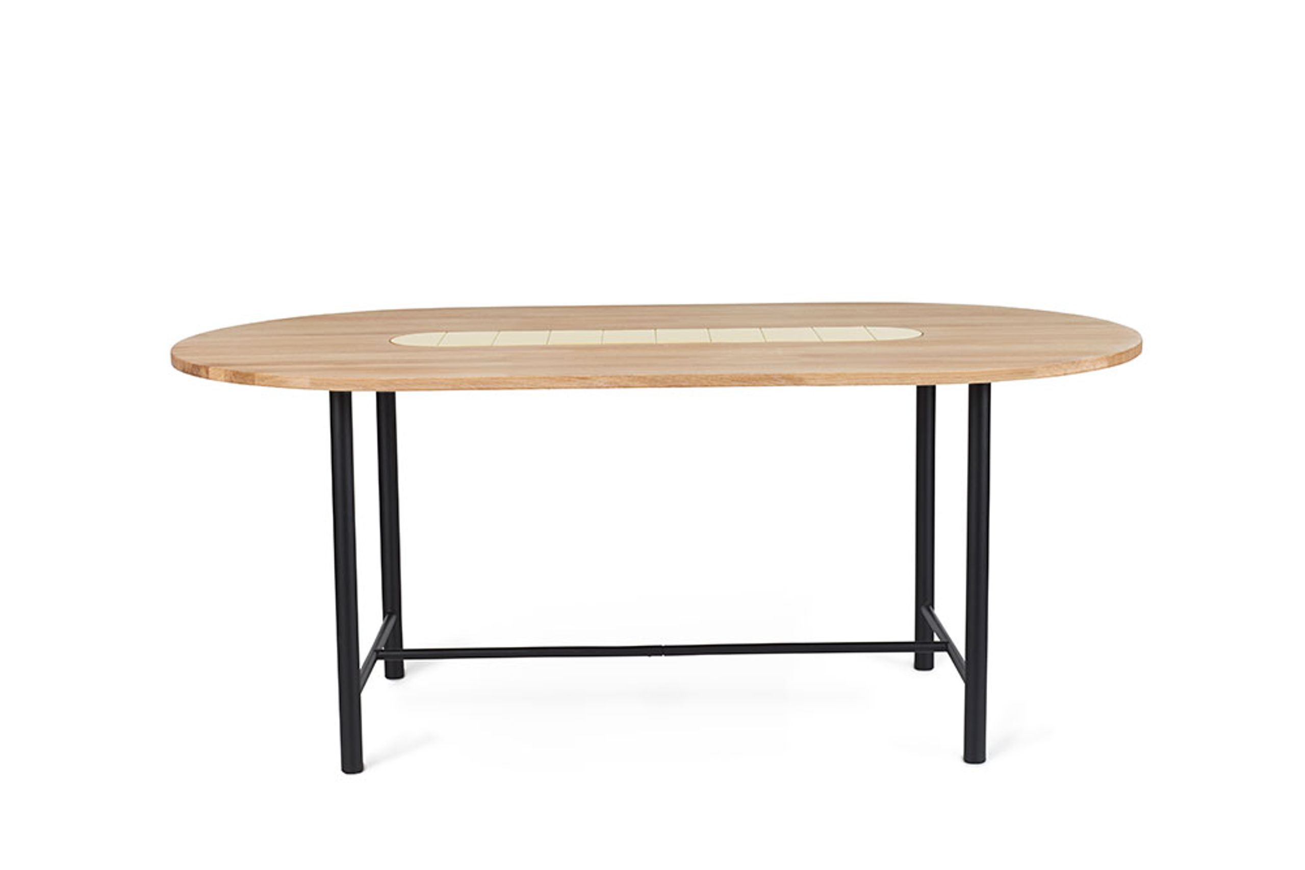 Warm Nordic - Cabinet - Be My Guest / Dining Table - Butter Yellow / White Oiled Oak