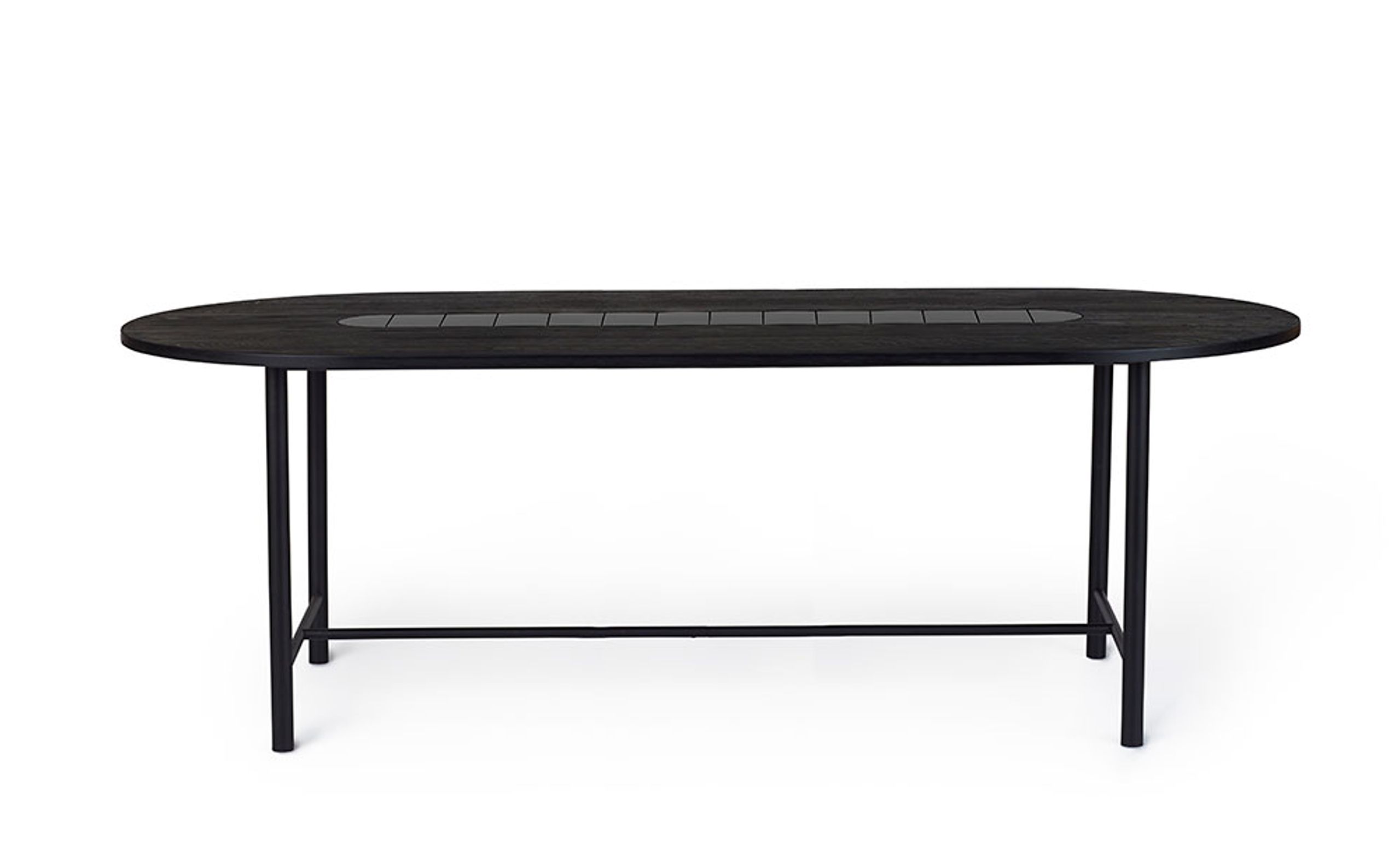 Warm Nordic - Skab - Be My Guest / Dining Table - Soft Black / Black Oiled Oak