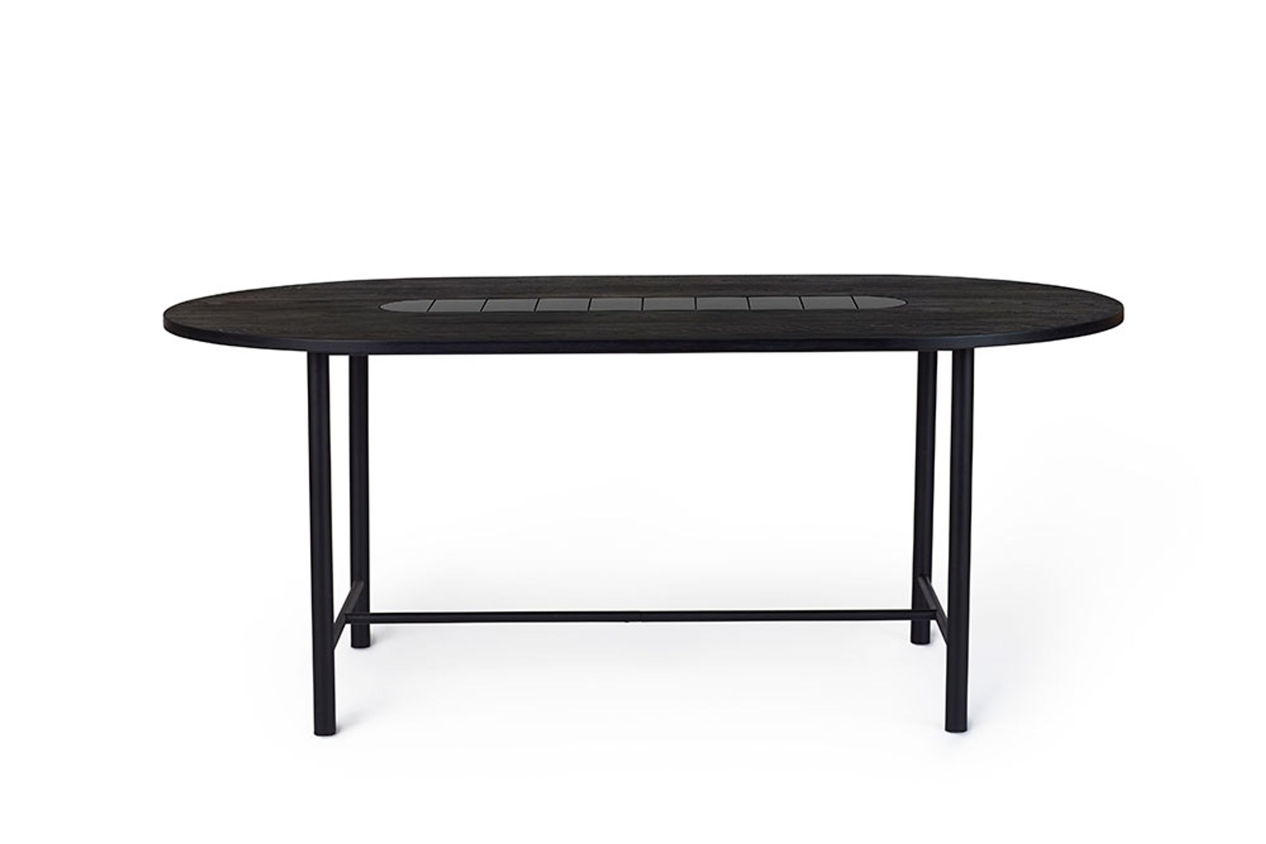 Warm Nordic - Skab - Be My Guest / Dining Table - Soft Black / Black Oiled Oak