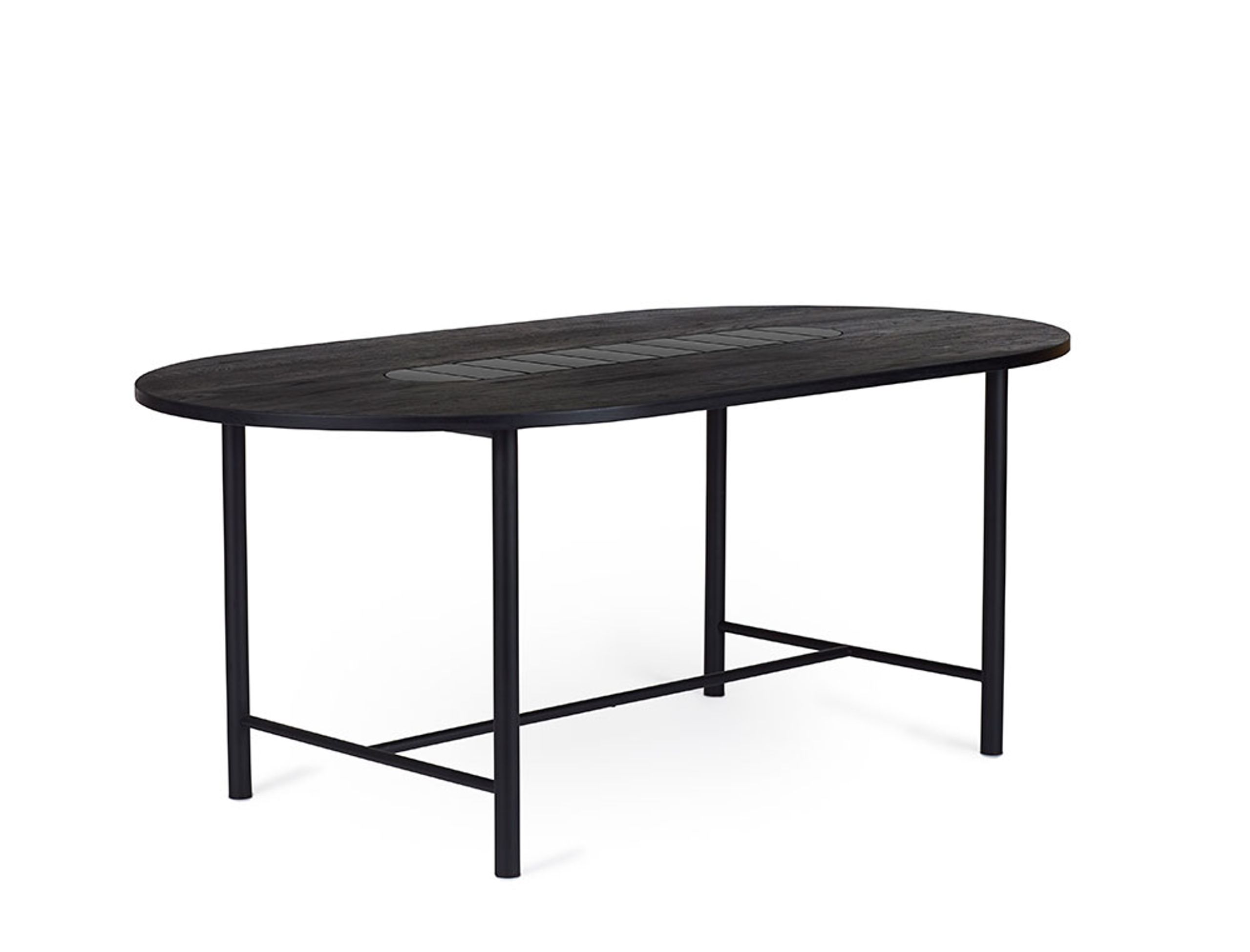 Warm Nordic - Skab - Be My Guest / Dining Table - Soft Black / Black Oiled Oak