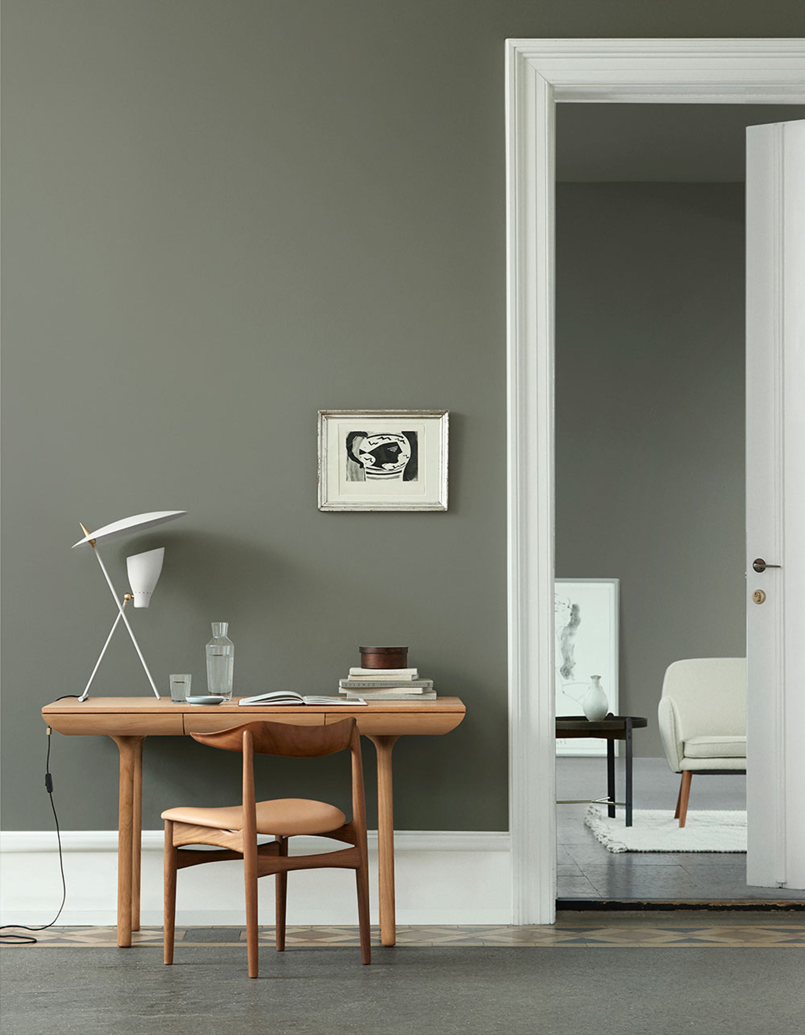 Warm Nordic - Skrivebord - Rúna Table / 130 - Teak Oiled Oak