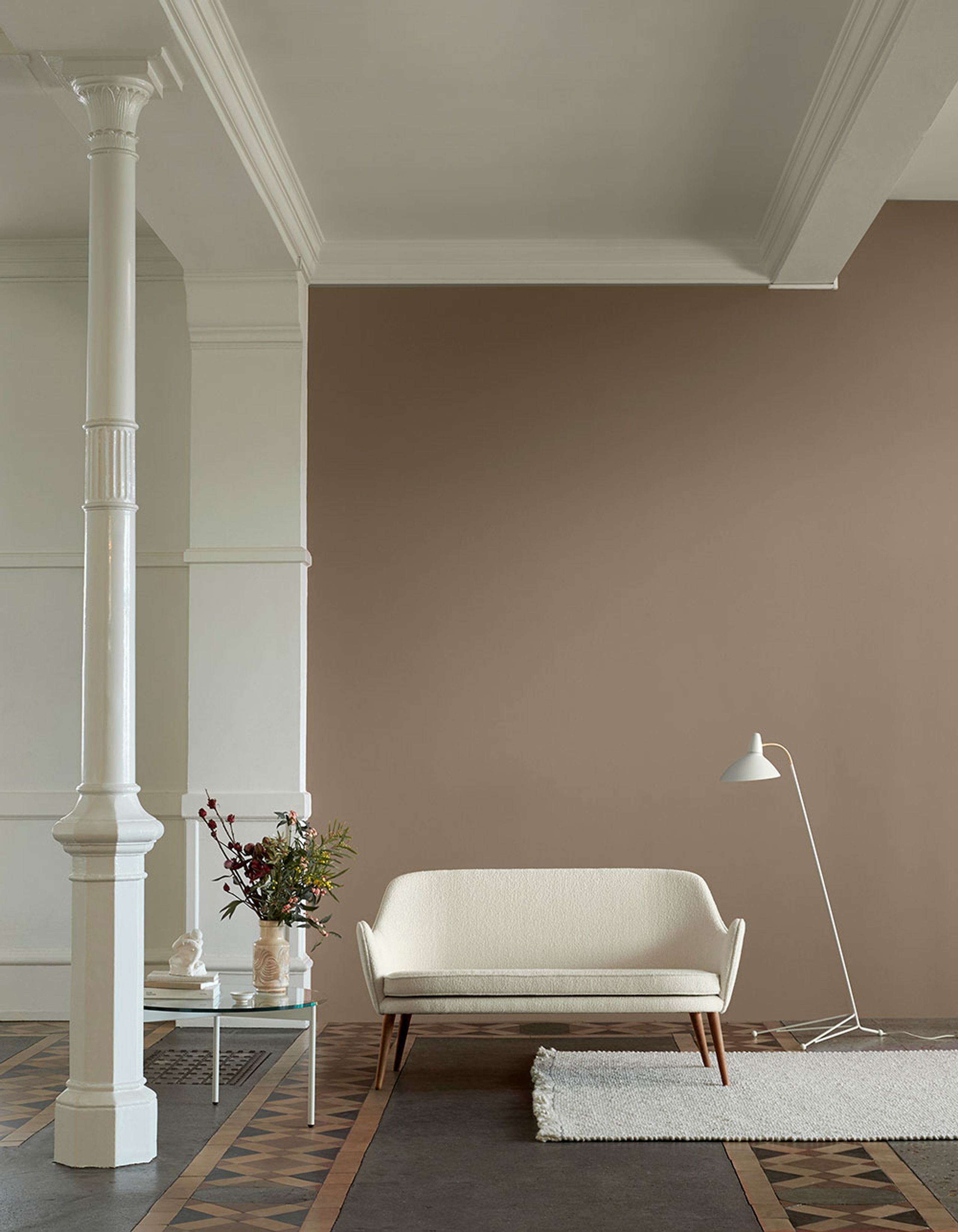 Warm Nordic - Sofa - Dwell Sofa - Hero 511 (Blush)