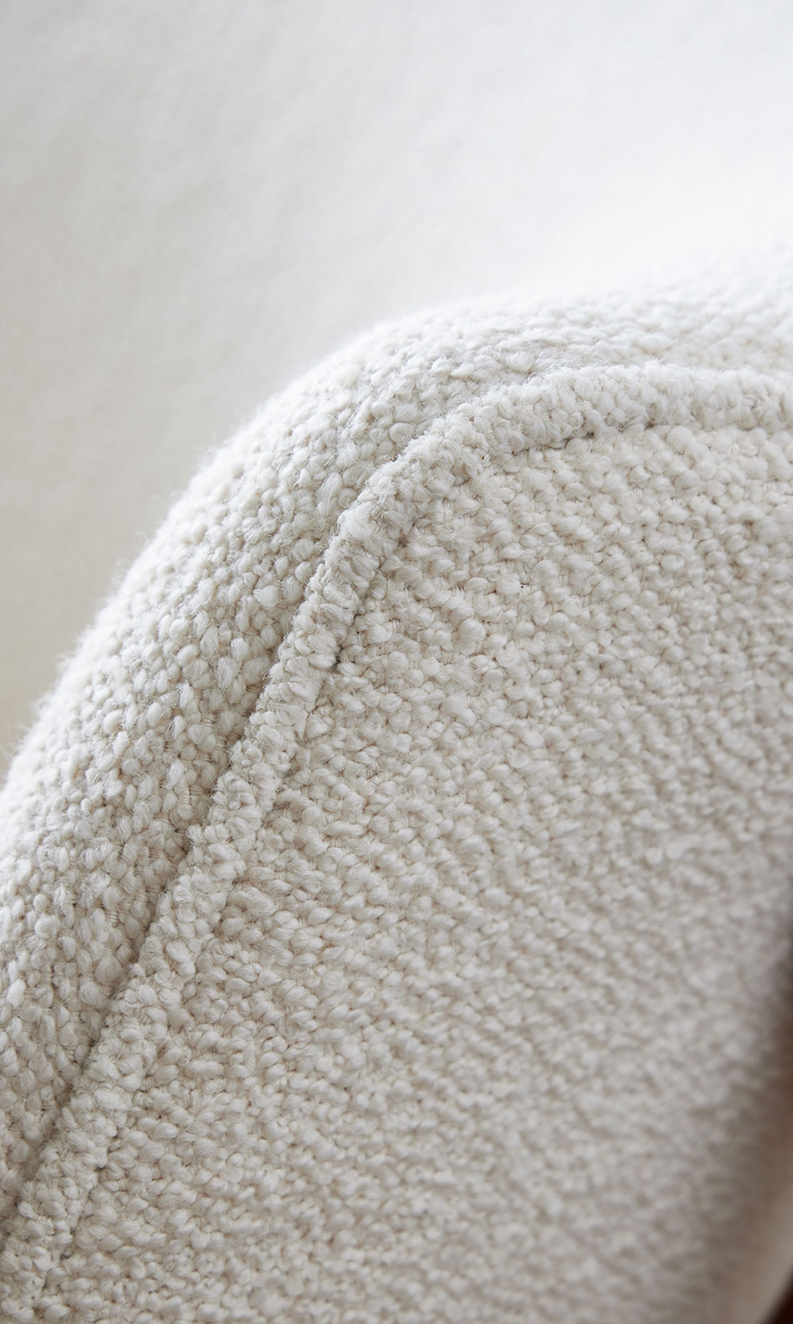 Warm Nordic - Sofa - Fried Egg Sofa / Oiled Teak - Canvas 614 (Pale Rose) / Canvas 424 (Dark Ochre)