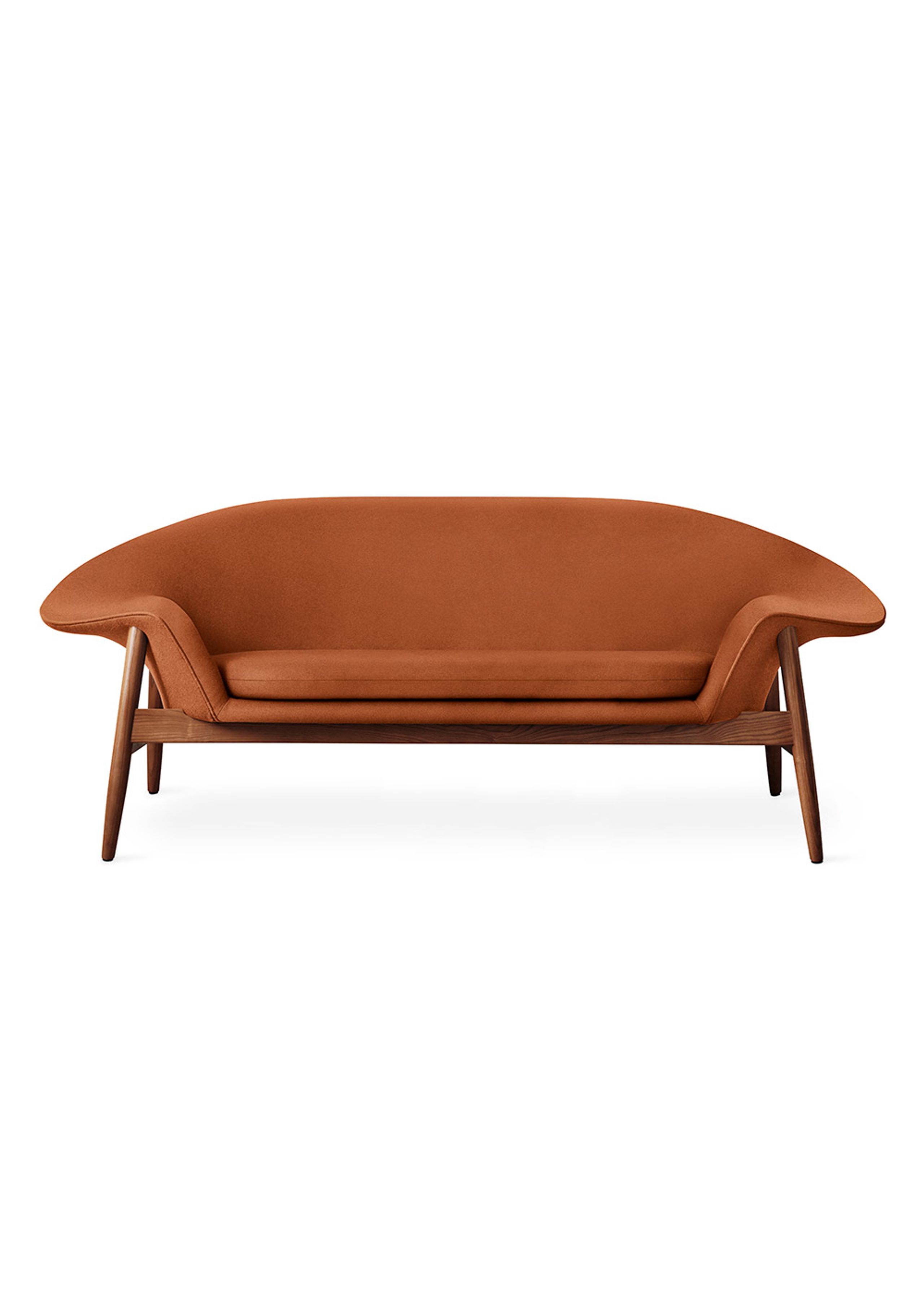 Warm Nordic - Sofa - Fried Egg Sofa / Oiled Teak - Hero 481 (Caramel)