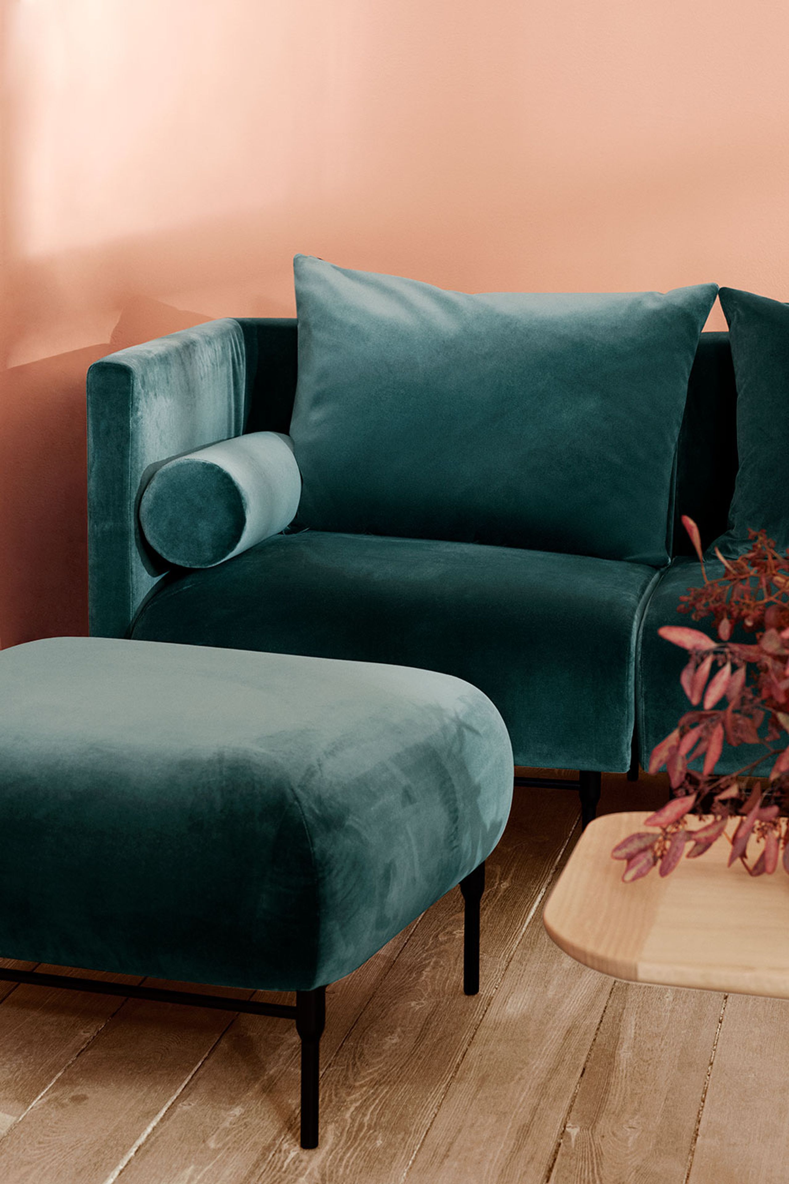 Warm Nordic - Canapé 2 personnes - Galore Sofa - Merit 004 (Grey Hound)