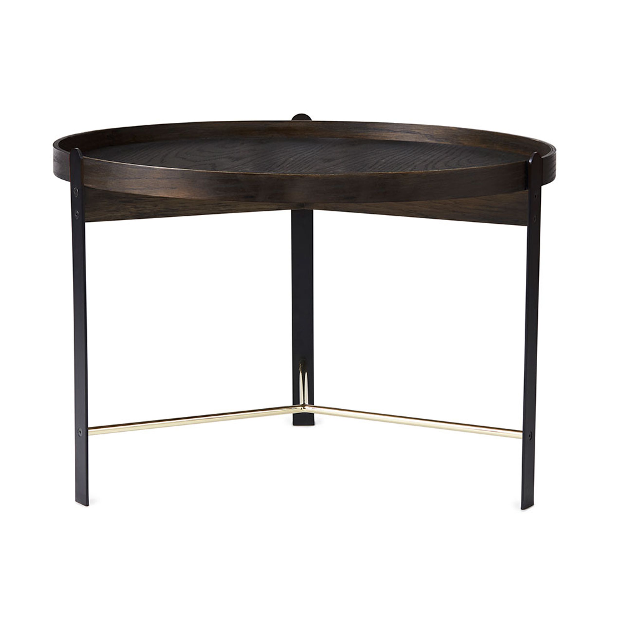 Warm Nordic - Salontafel - Compose Table - Large - Smoked Oak / Brass