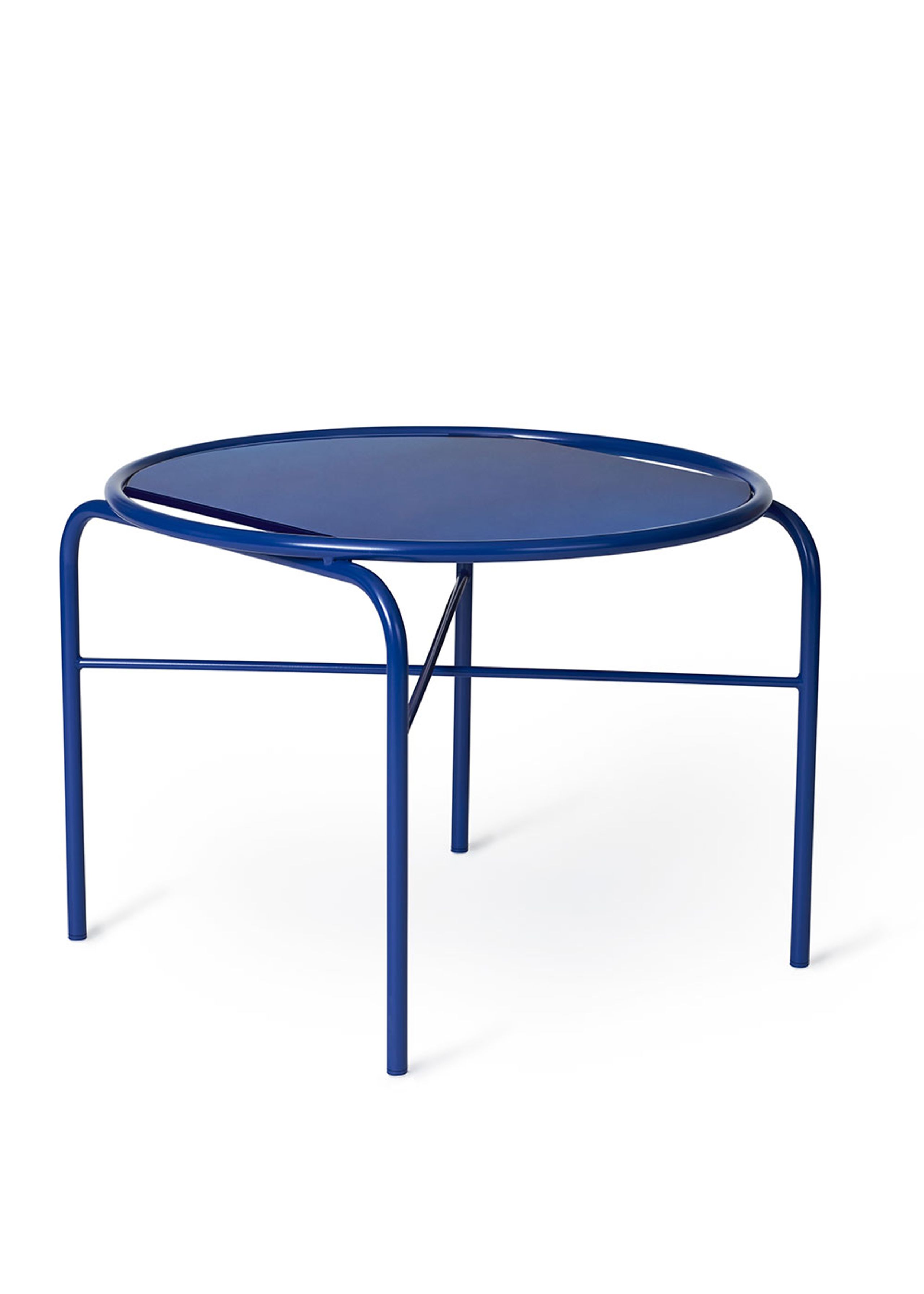 Warm Nordic - Salontafel - Secant Table - Round - Cobalt Blue