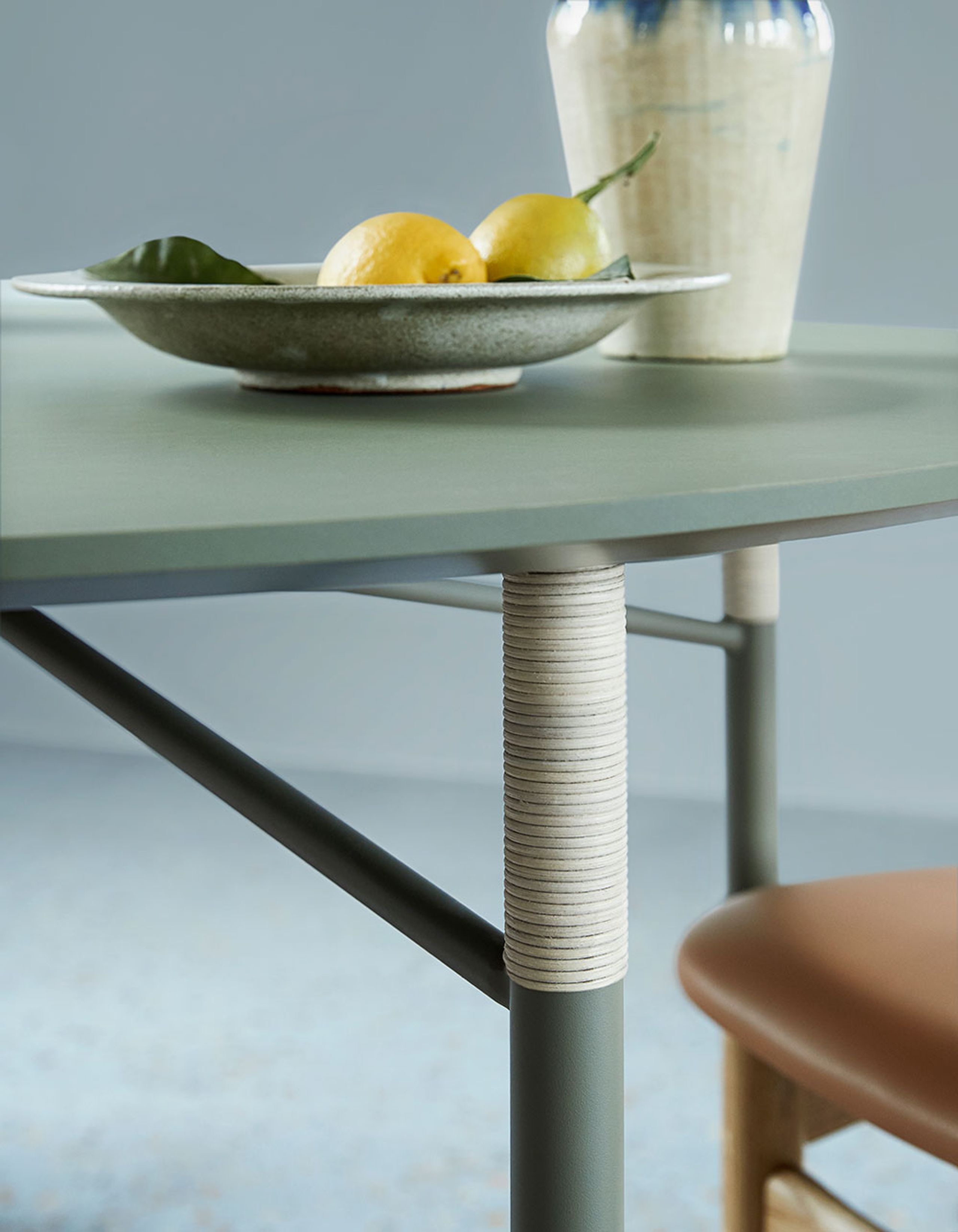 Warm Nordic - Dining Table - Affinity Table - Light Green