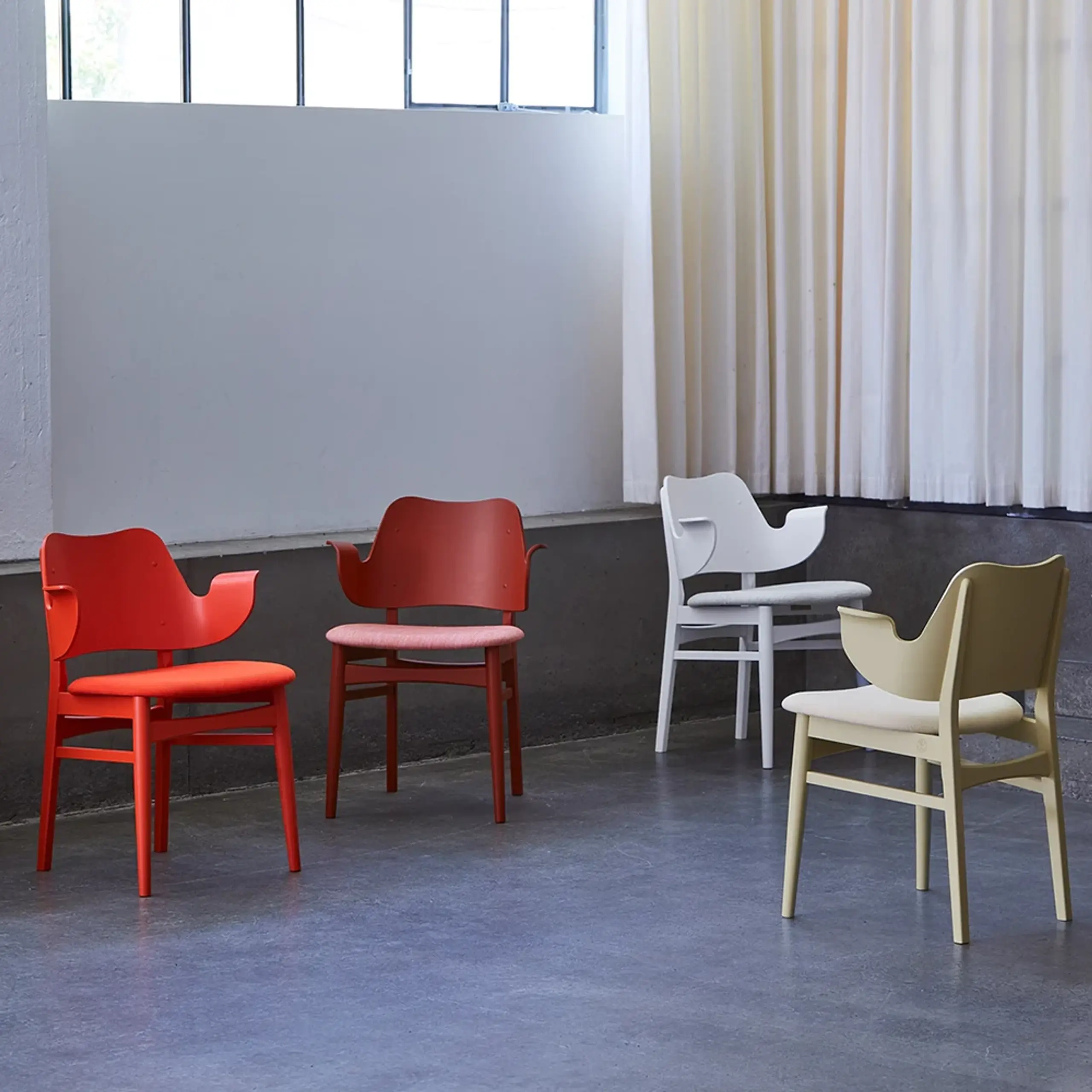 Warm Nordic - Dining chair - Gesture Chair / Colour - Light Blue